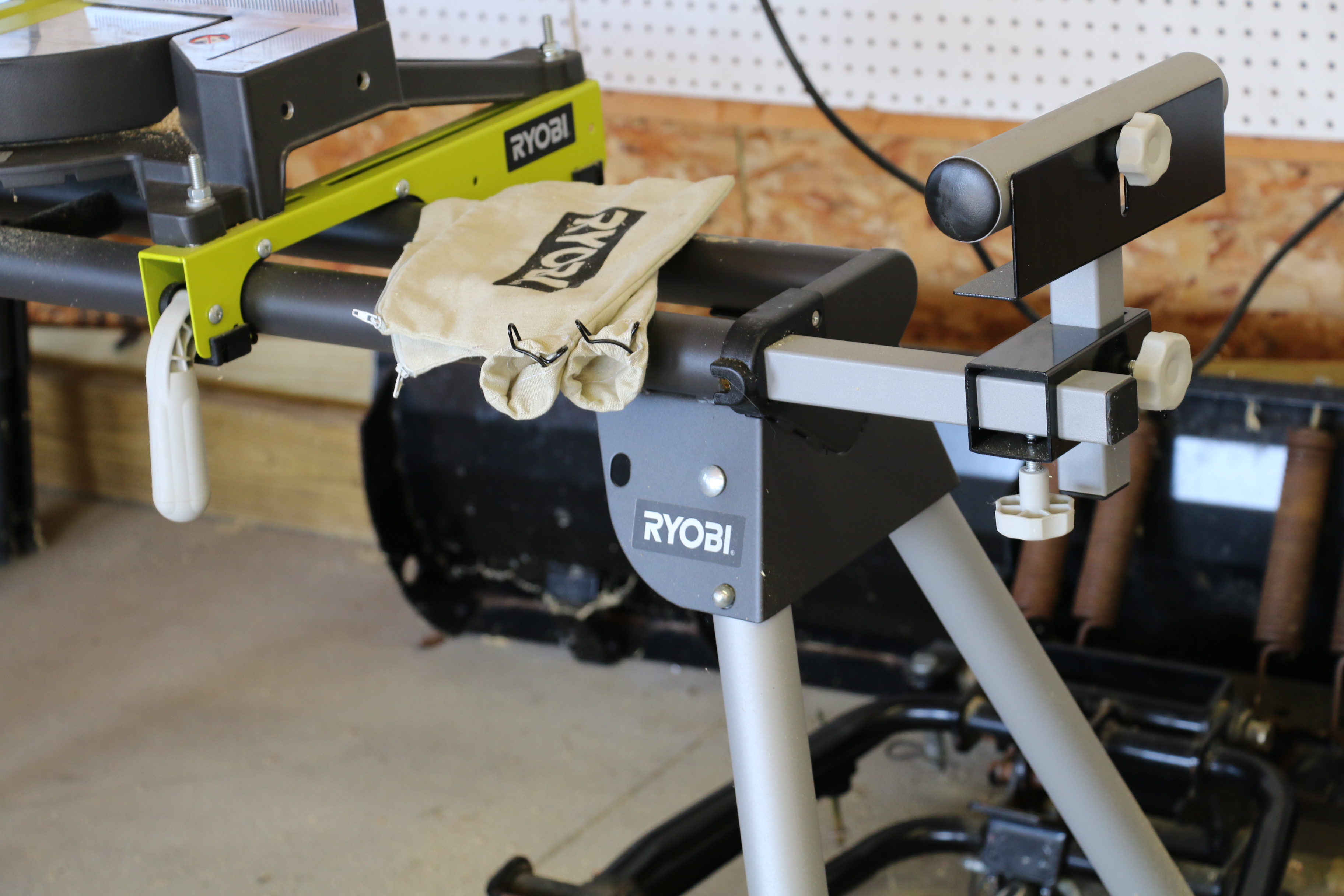 Ryobi Sliding Compound Miter Saw and Universal Miter Saw Quickstand