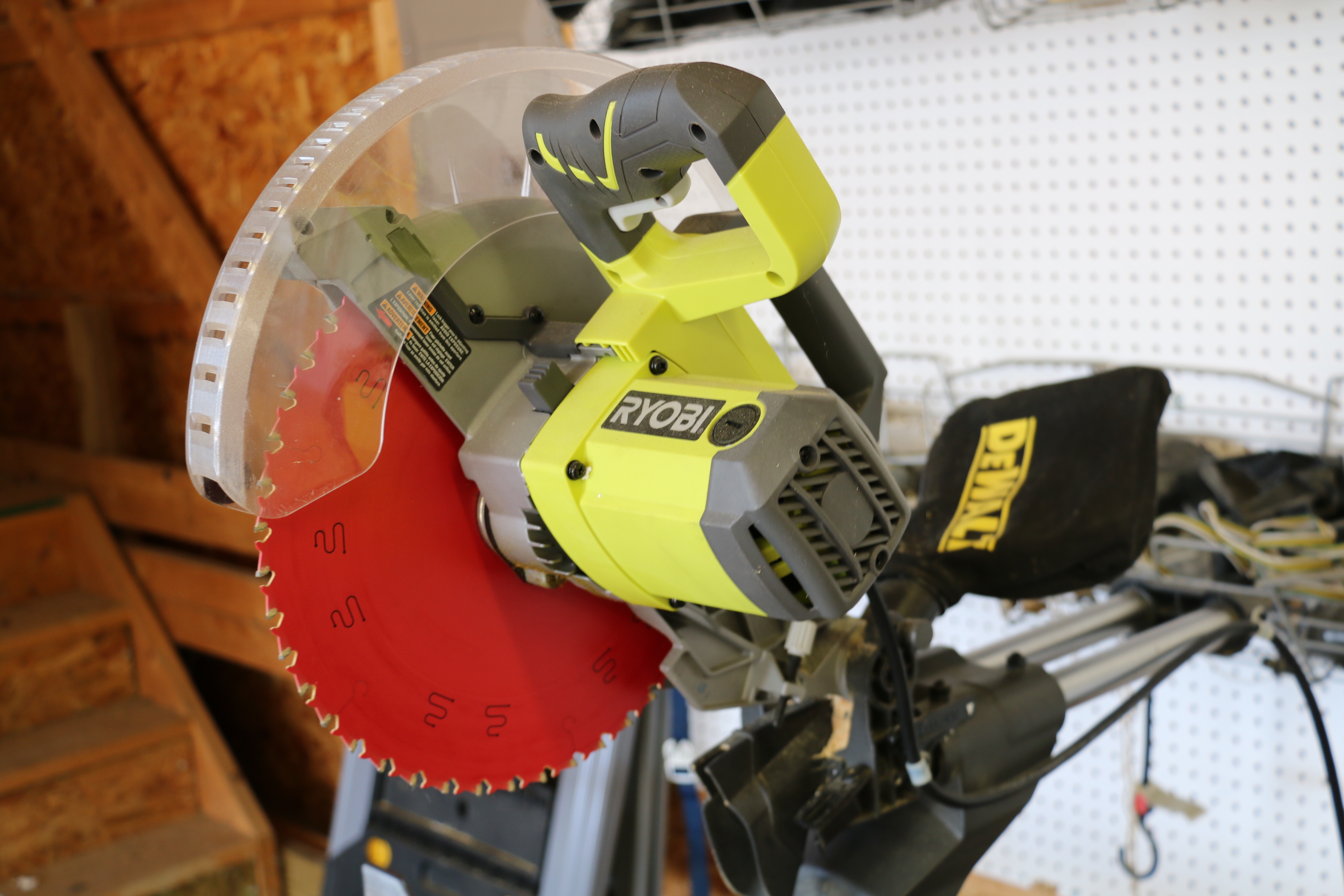 Ryobi Sliding Compound Miter Saw and Universal Miter Saw Quickstand