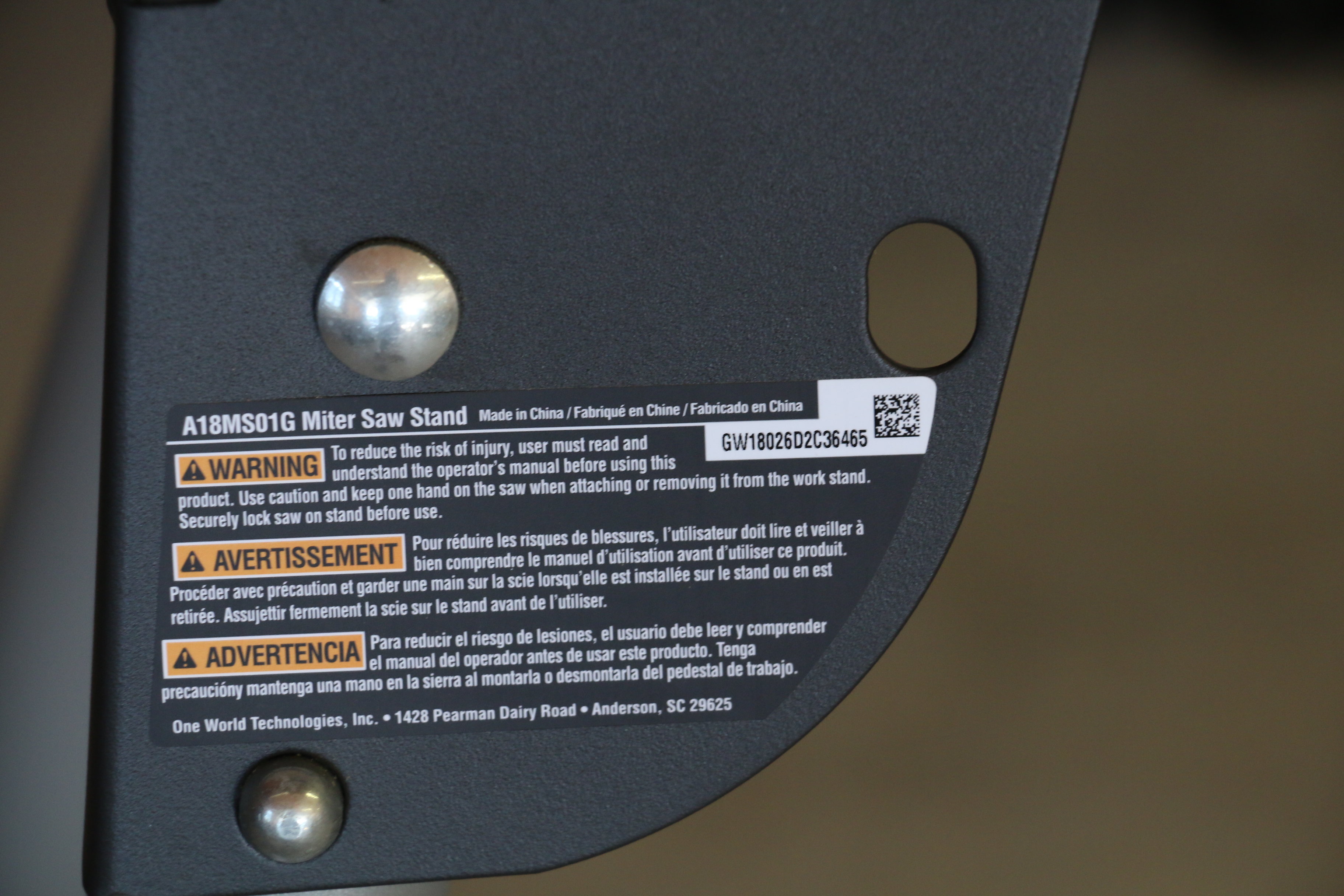 Ryobi Sliding Compound Miter Saw and Universal Miter Saw Quickstand