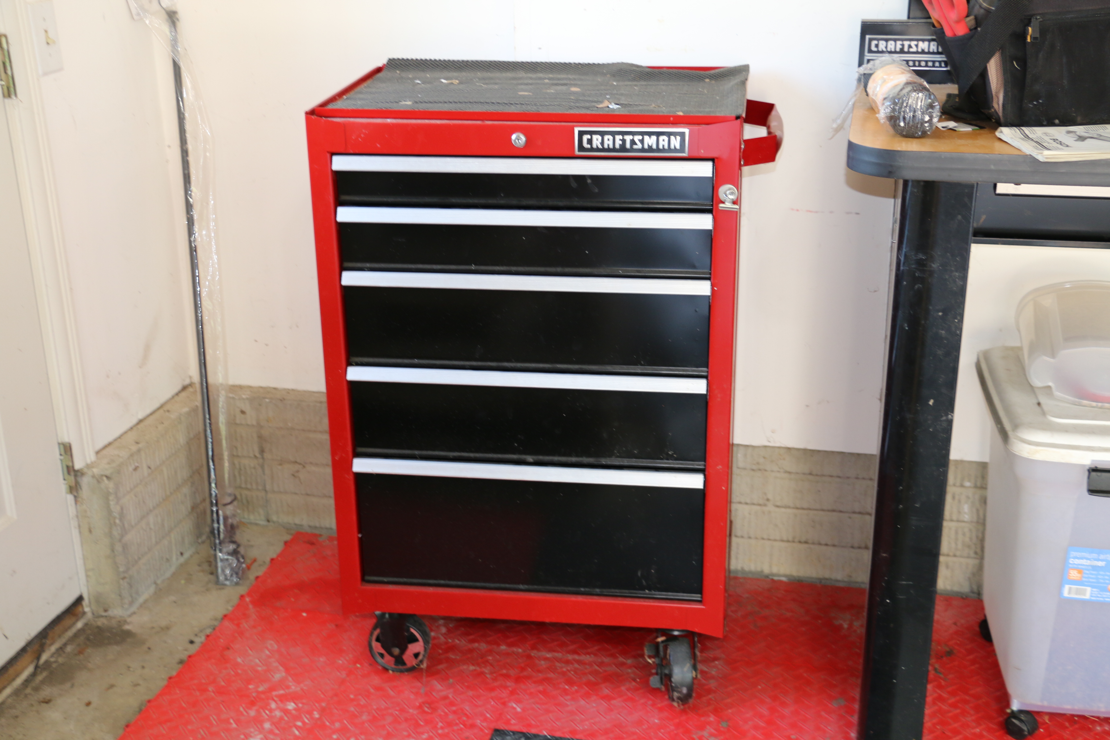 Craftsman Five-Drawer Rolling Tool Cabinet