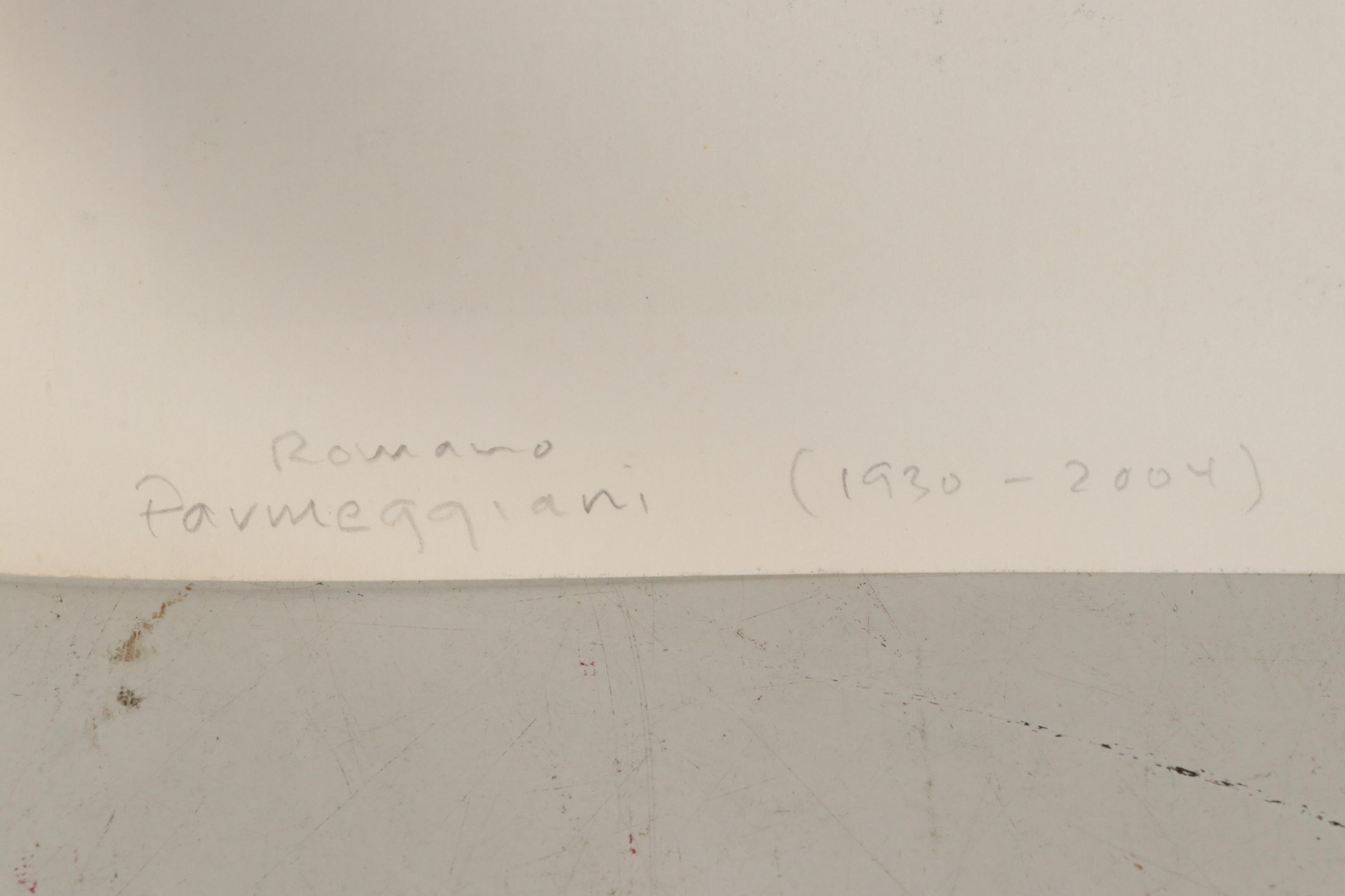 Narcissus Lithograph Attributed to Romano Parmeggiani