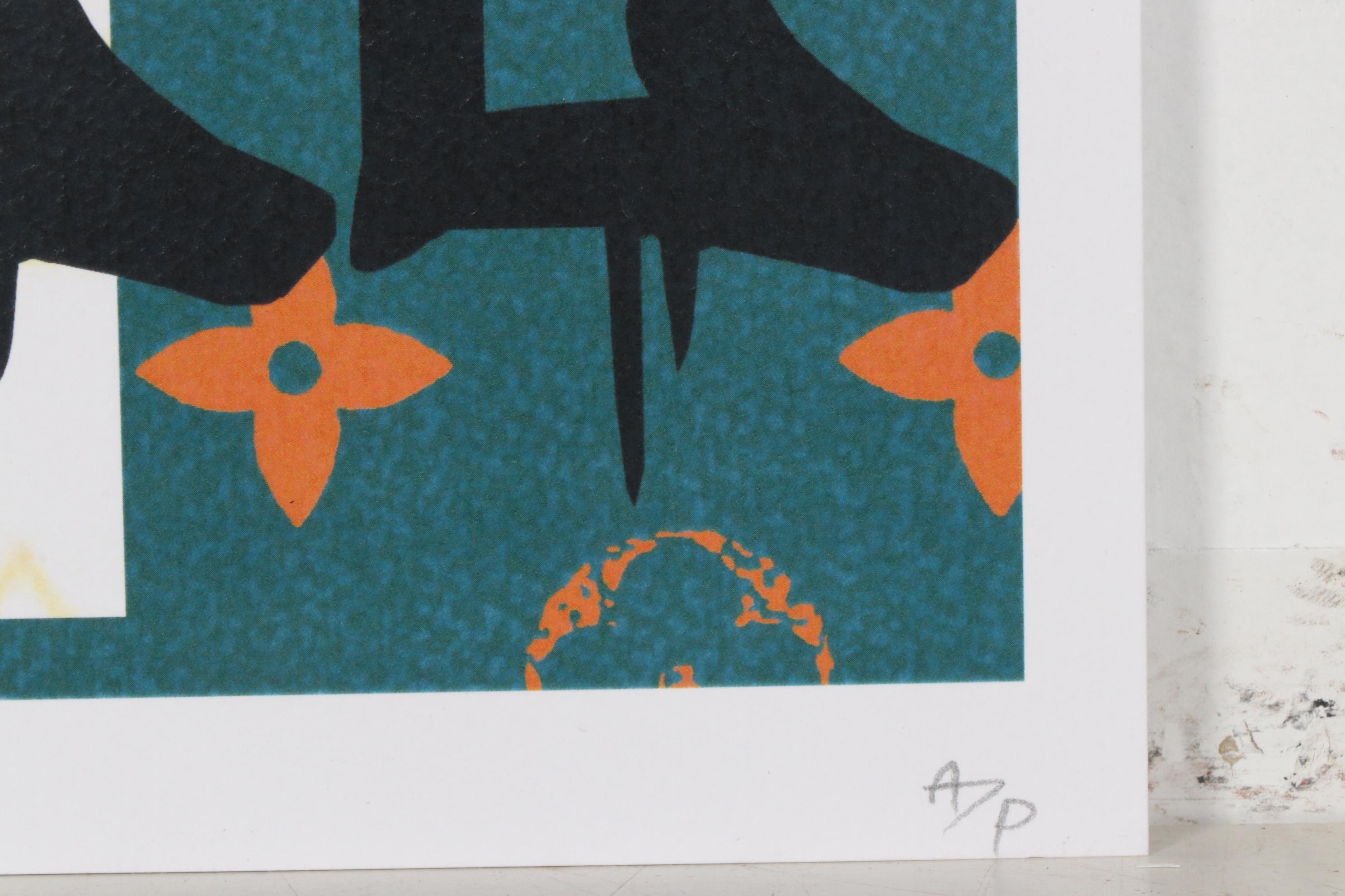 Death NYC Papa Smurf "Death is Free" Graphic Print, 2020