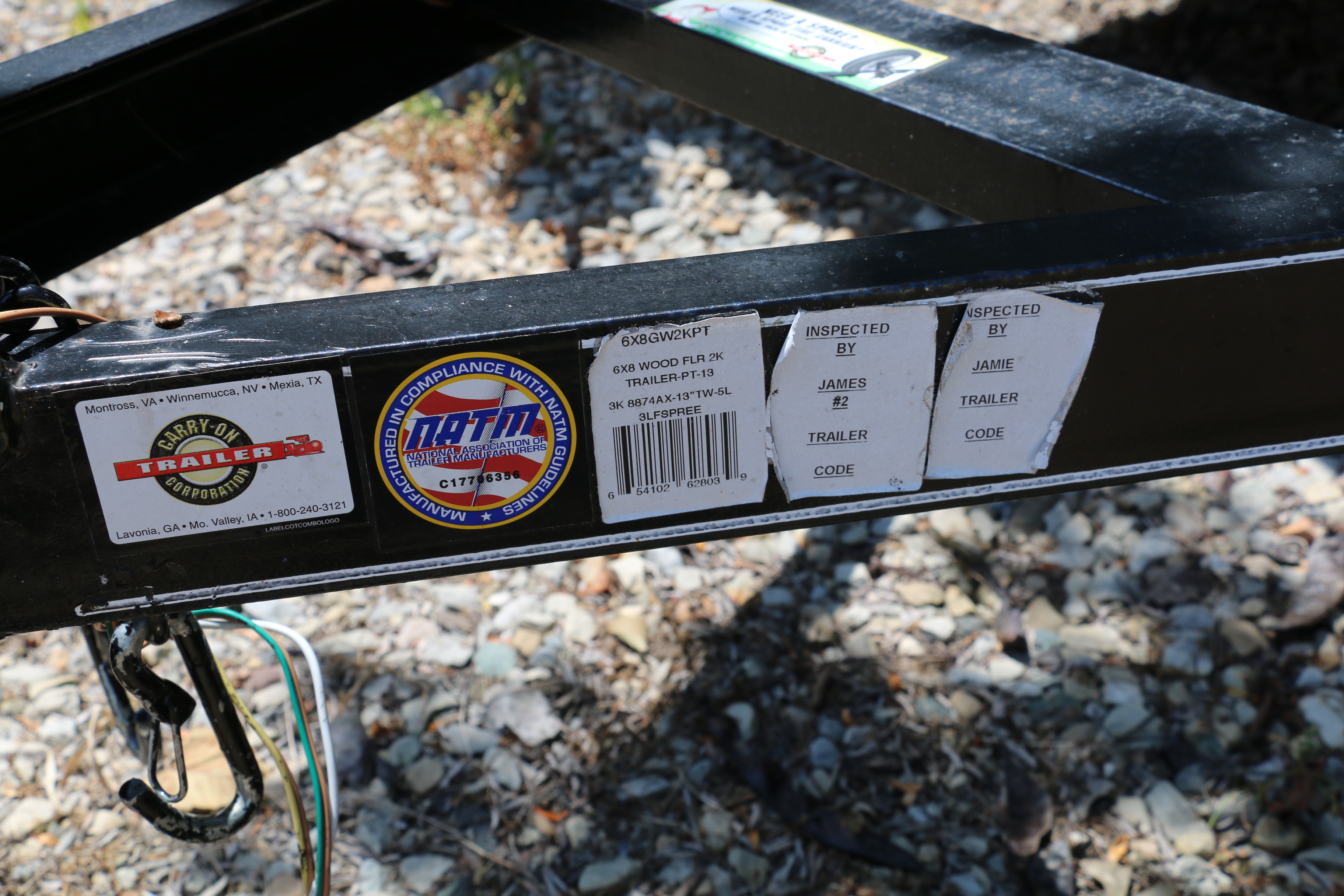 Carry-On Trailer Co. Wire Mesh Utility Trailer with Ramp