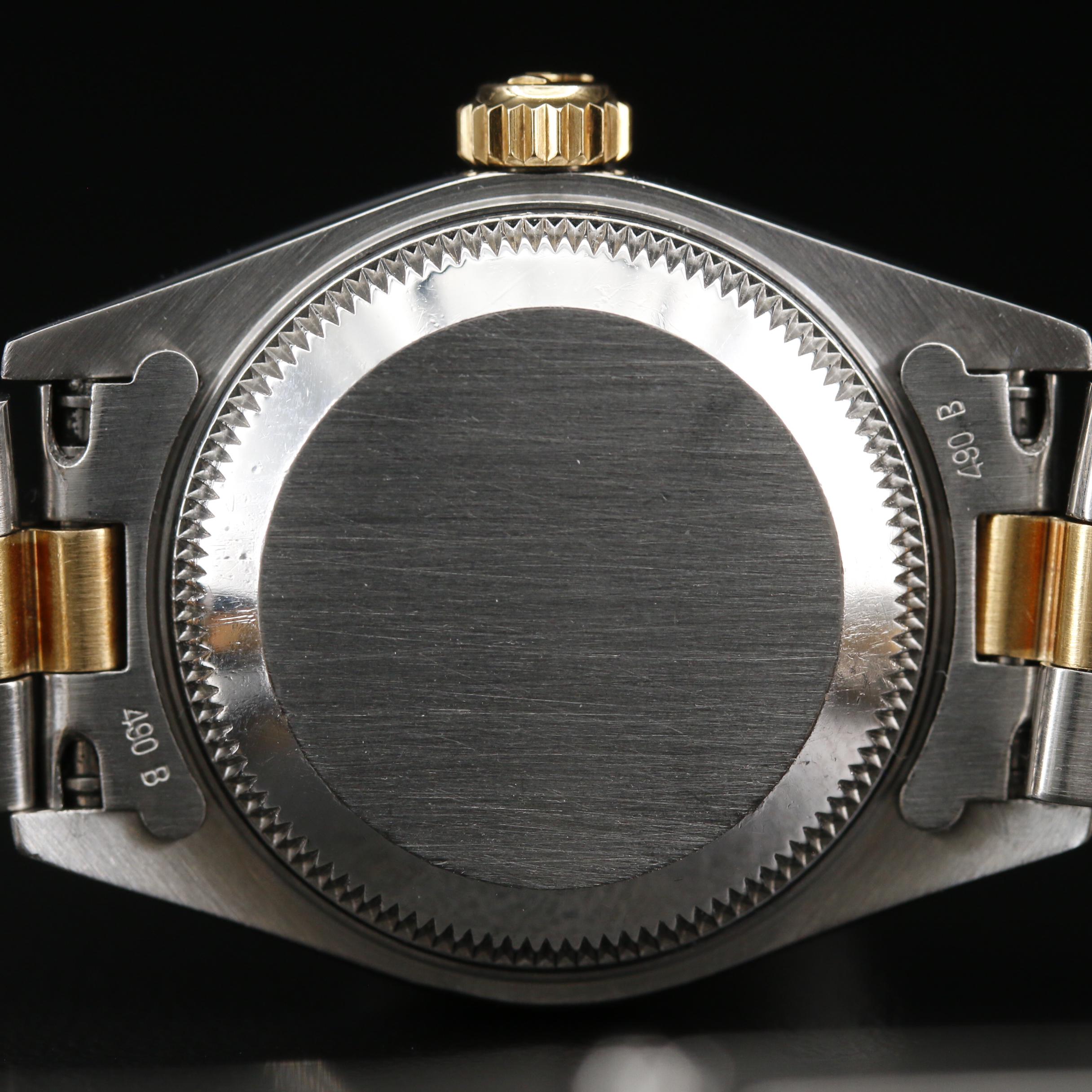 2000 Rolex Datejust 18K and Stainless Steel Automatic Watch