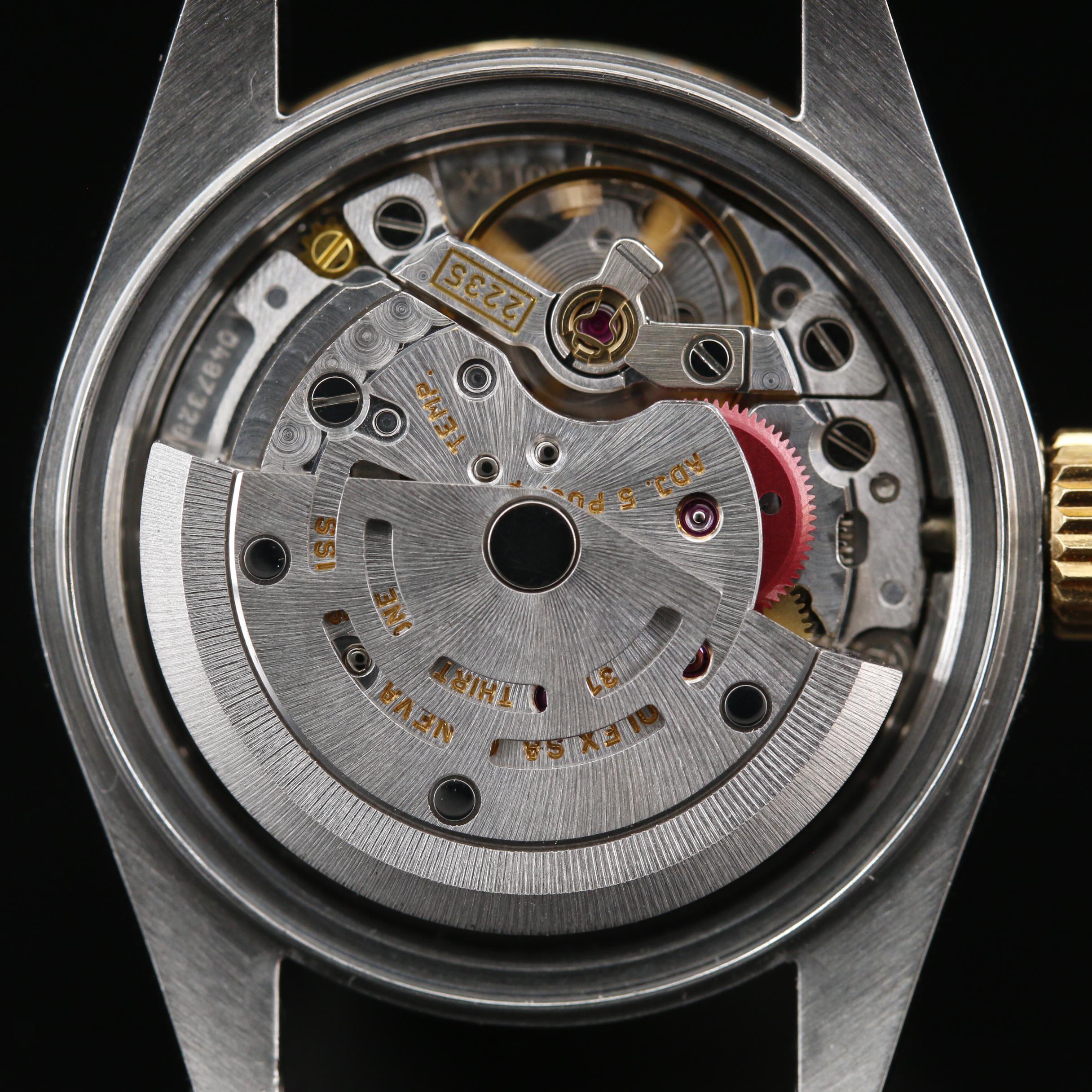 2000 Rolex Datejust 18K and Stainless Steel Automatic Watch