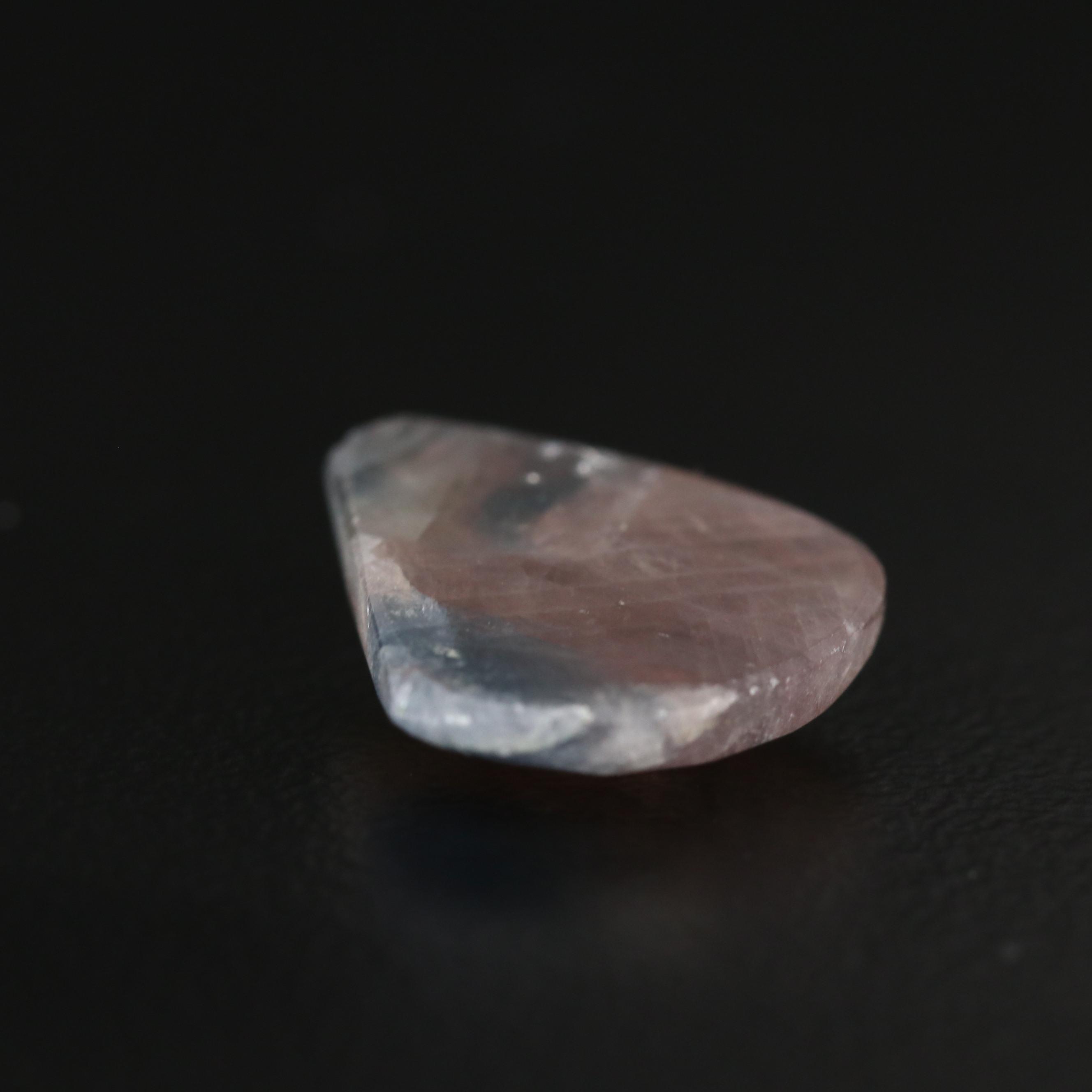 Loose 13.40 CTW Freeform Rose Faceted Corundum