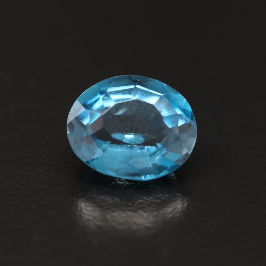 4.96 CT Oval Faceted Topaz