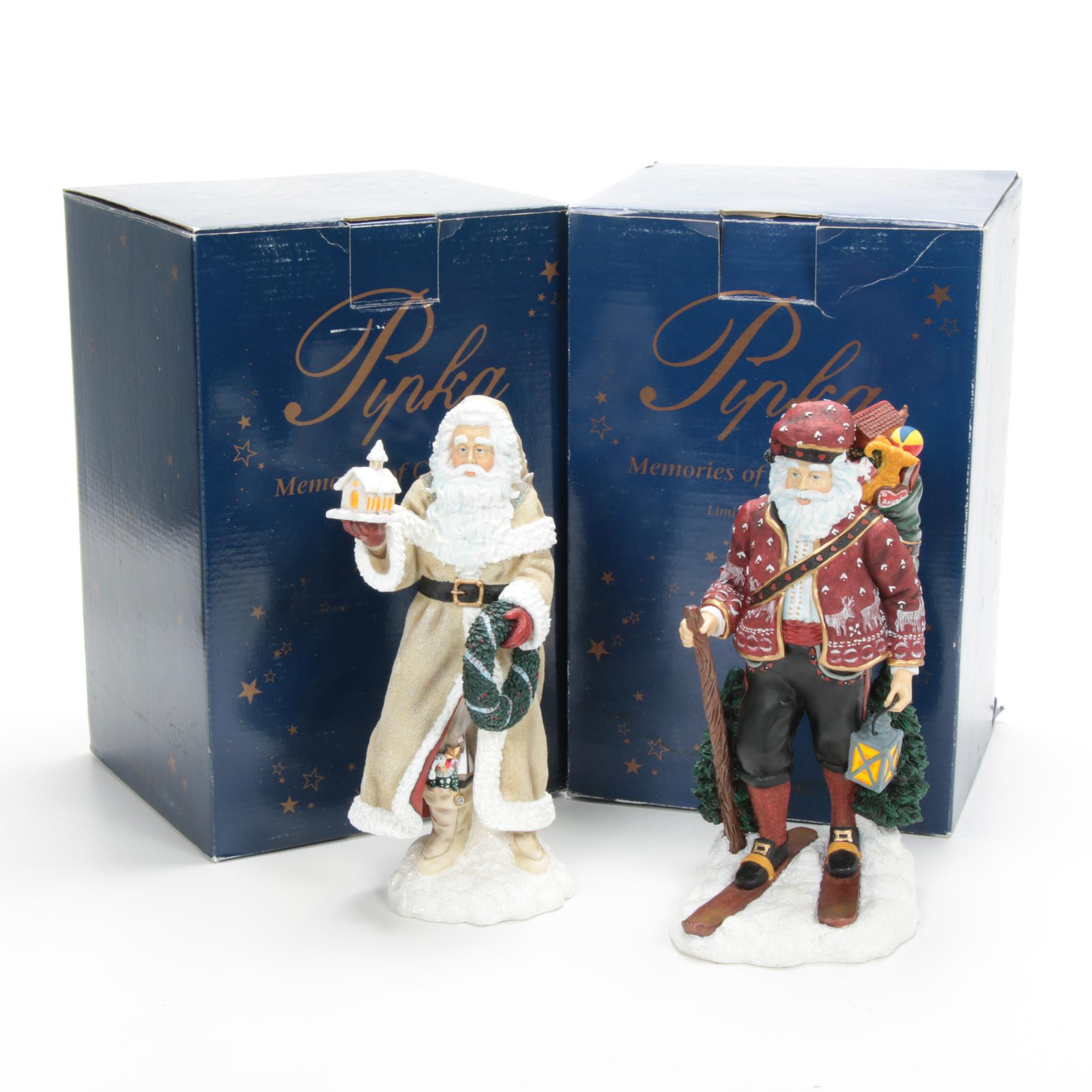 Pipka Limited Edition "Norweigian Julenisse" and "Peace Maker" Figurines