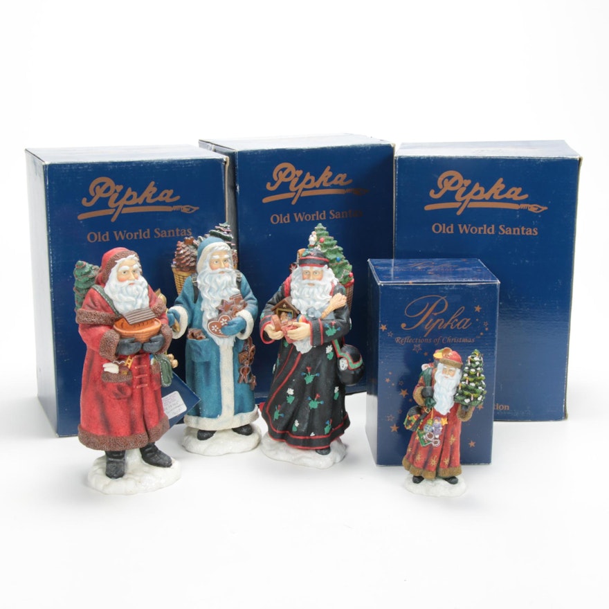 Pipka "Santa's Ark" and Other Limited Edition Christmas Figurines