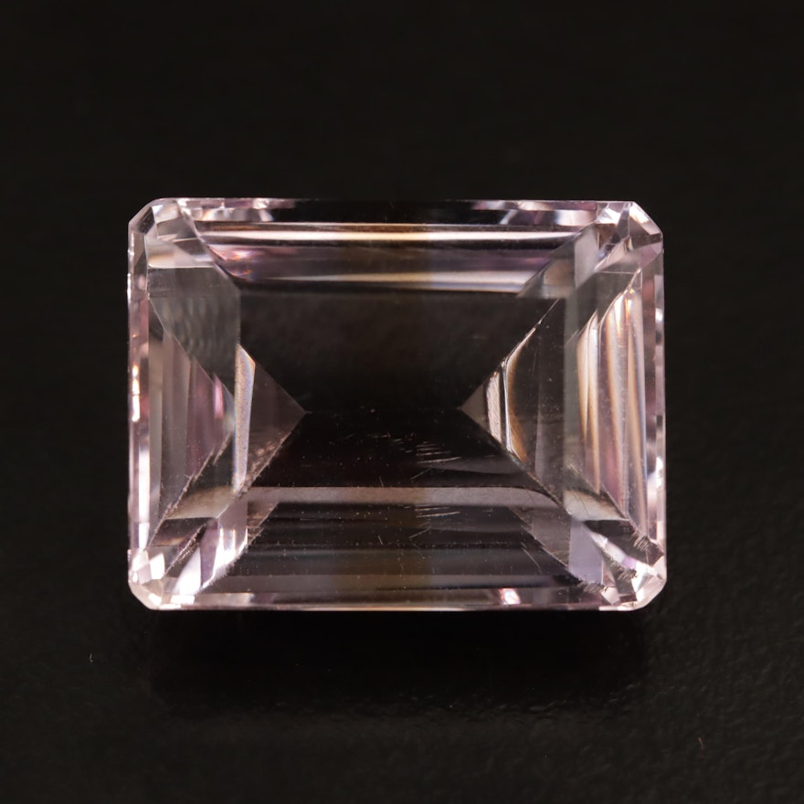 Loose 37.33 CT Rectangular Quartz