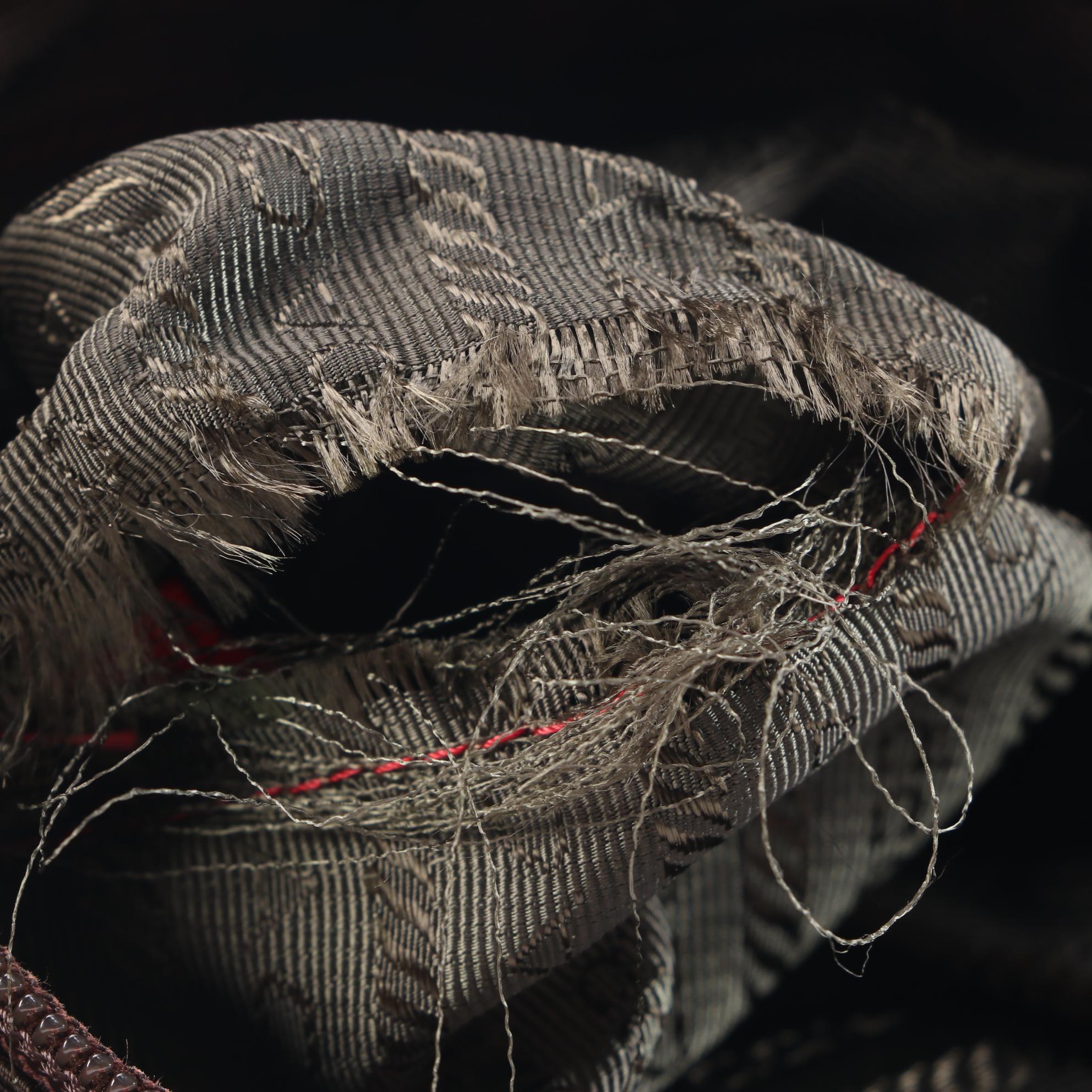 Prada Red Tessuto Nylon and Canvas Shoulder Bag