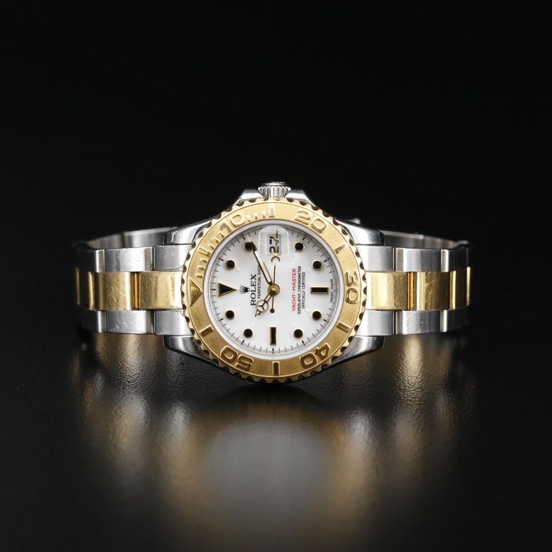 2003/2004 Rolex Yacht Master 18K and Stainless Steel Automatic Watch