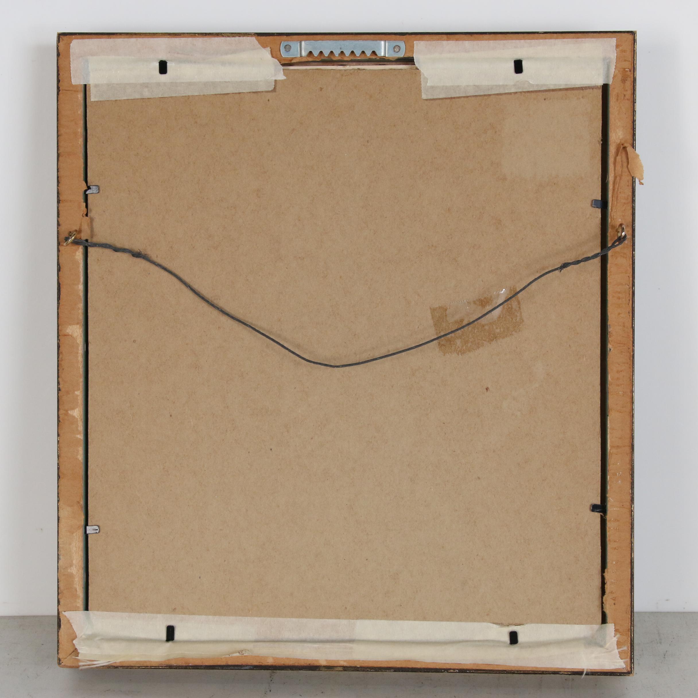 Watercolor Painting of String Quartet in Living Room