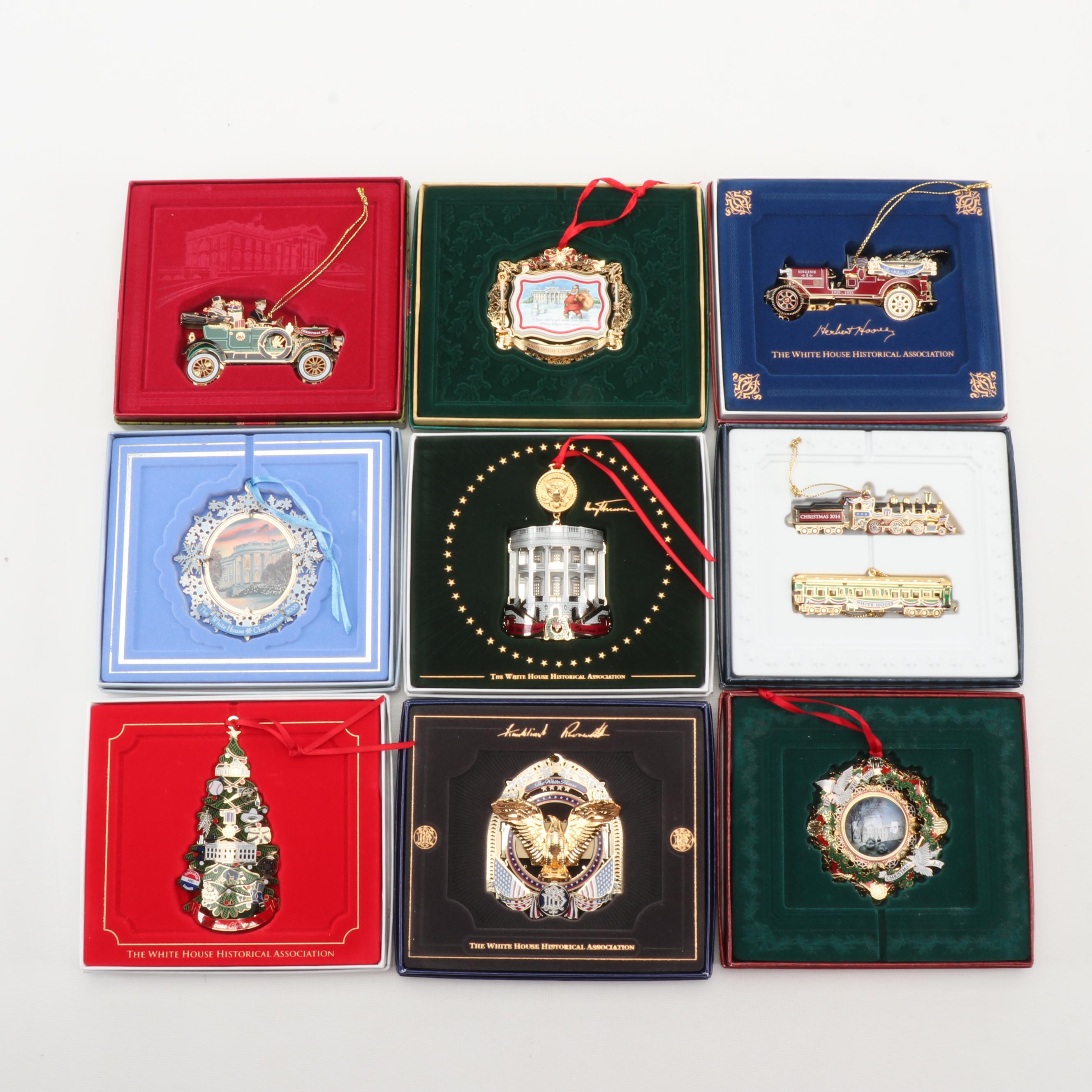 White House Historical Association Christmas Ornaments
