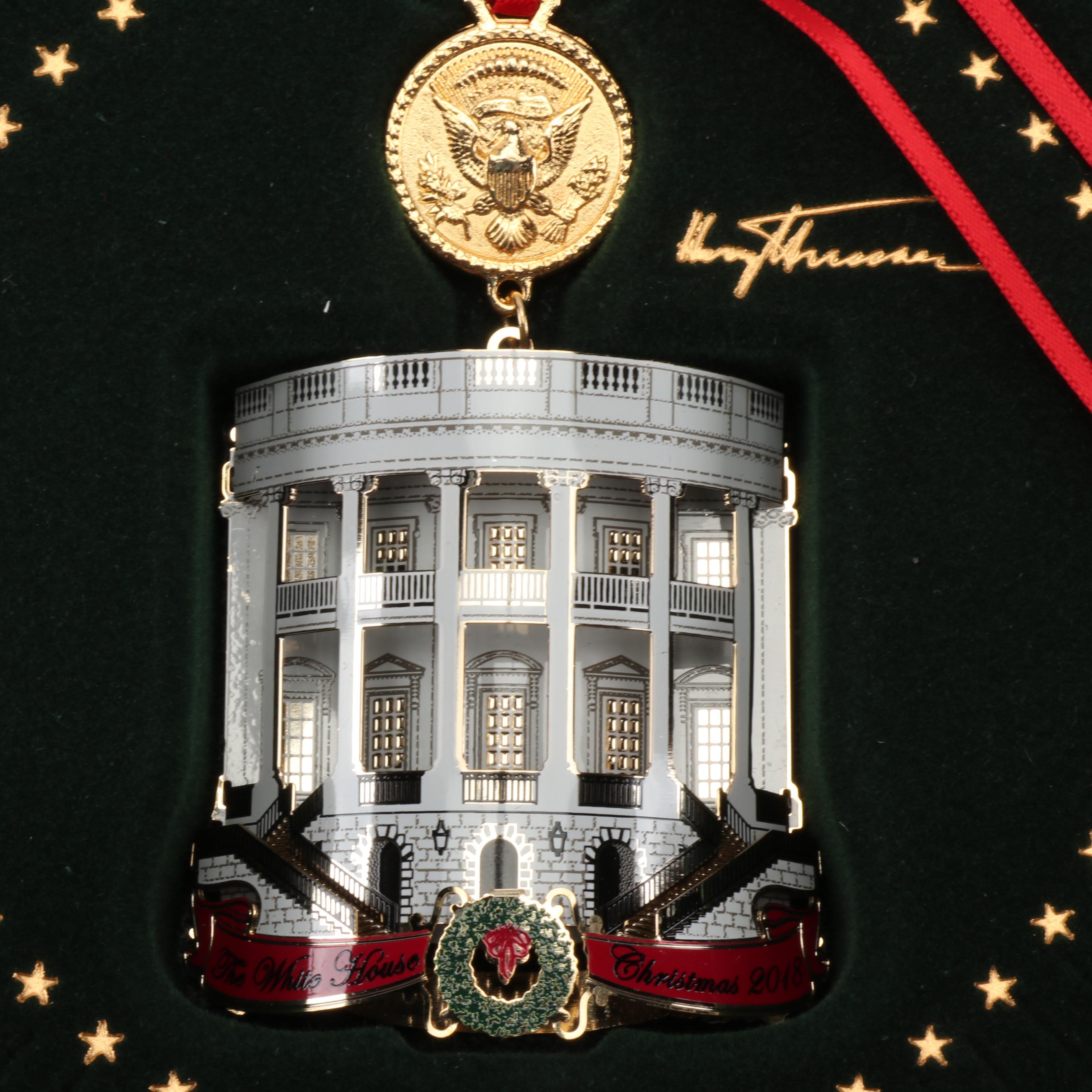 White House Historical Association Christmas Ornaments