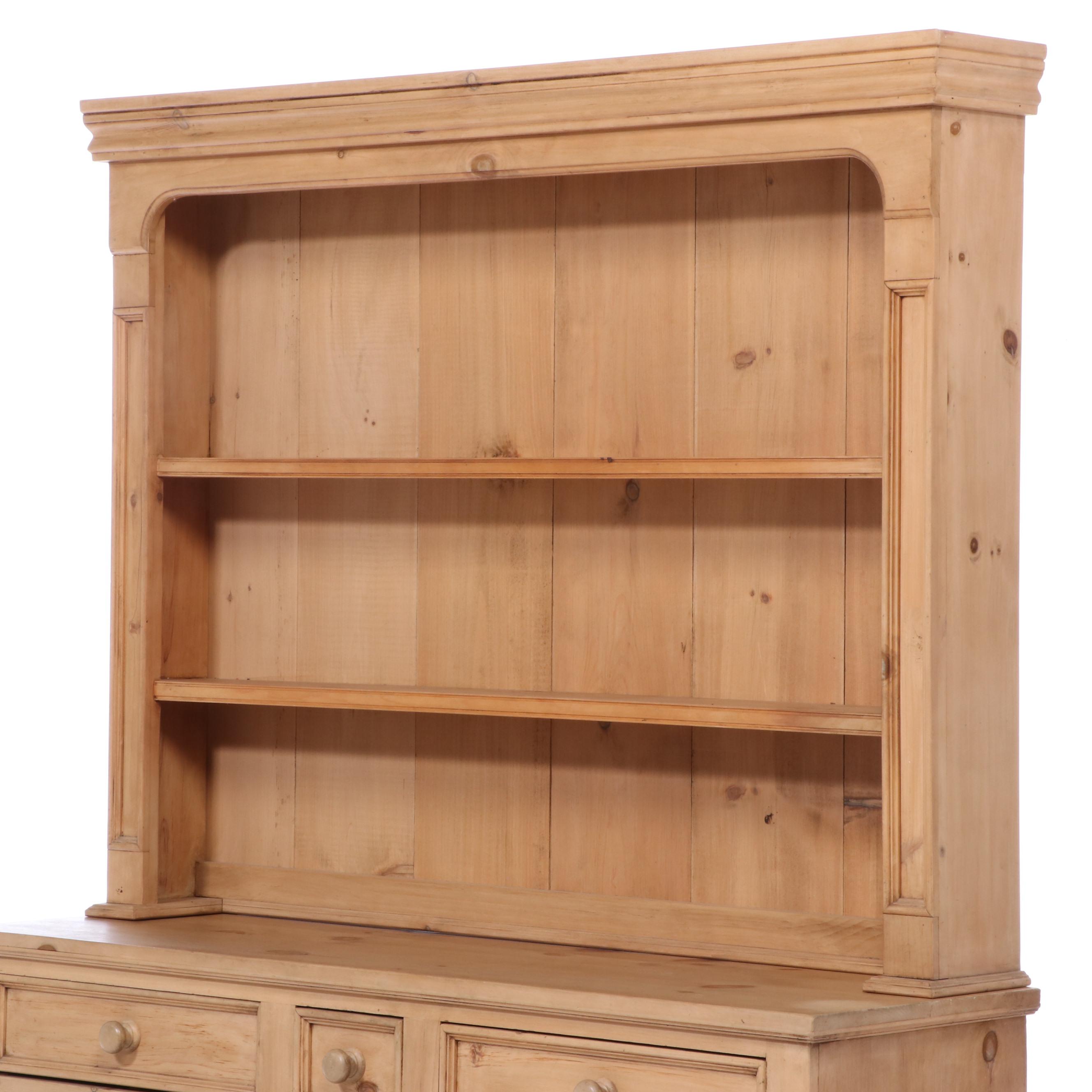 British Traditions Inc. Pine Two-Piece Dresser