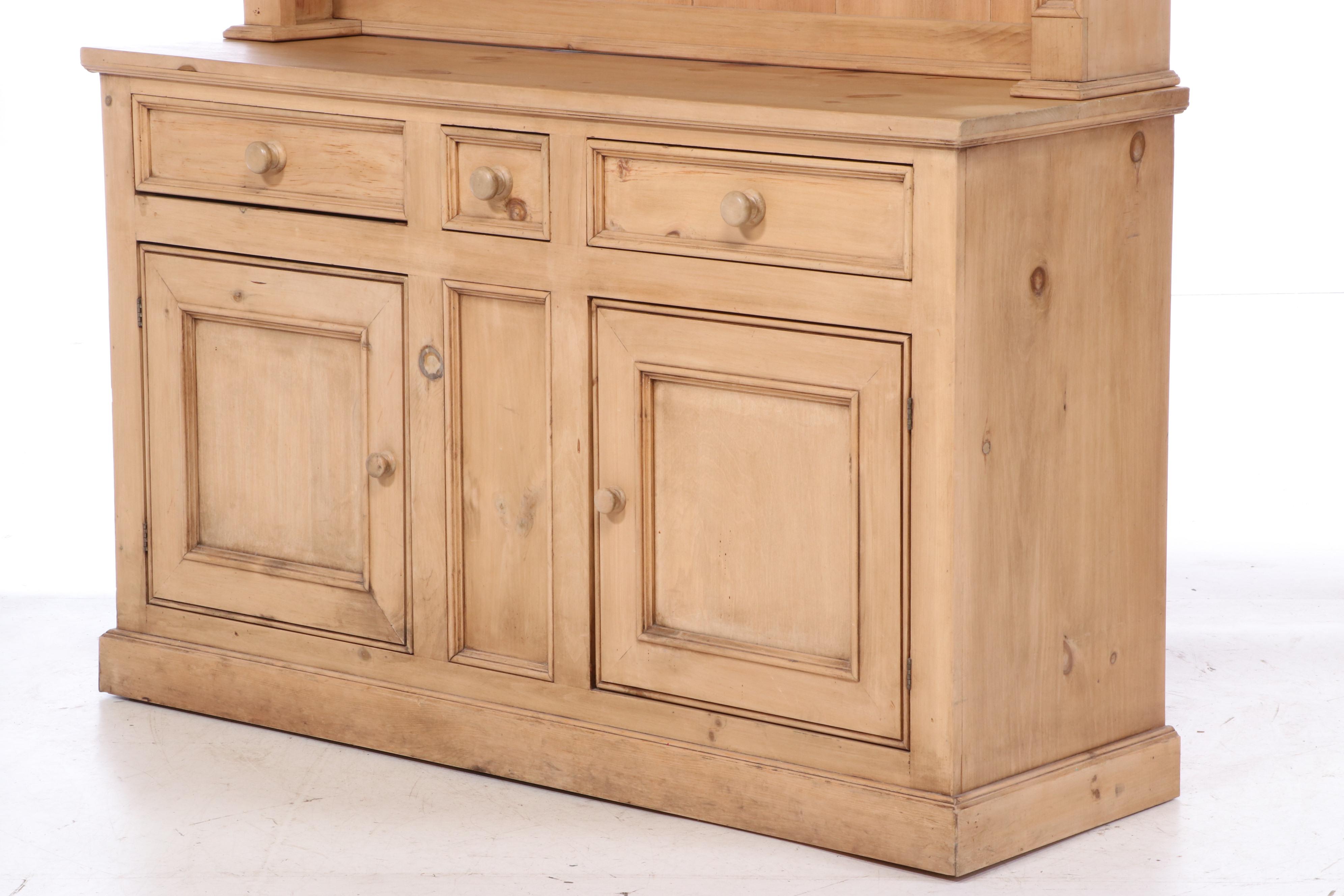 British Traditions Inc. Pine Two-Piece Dresser