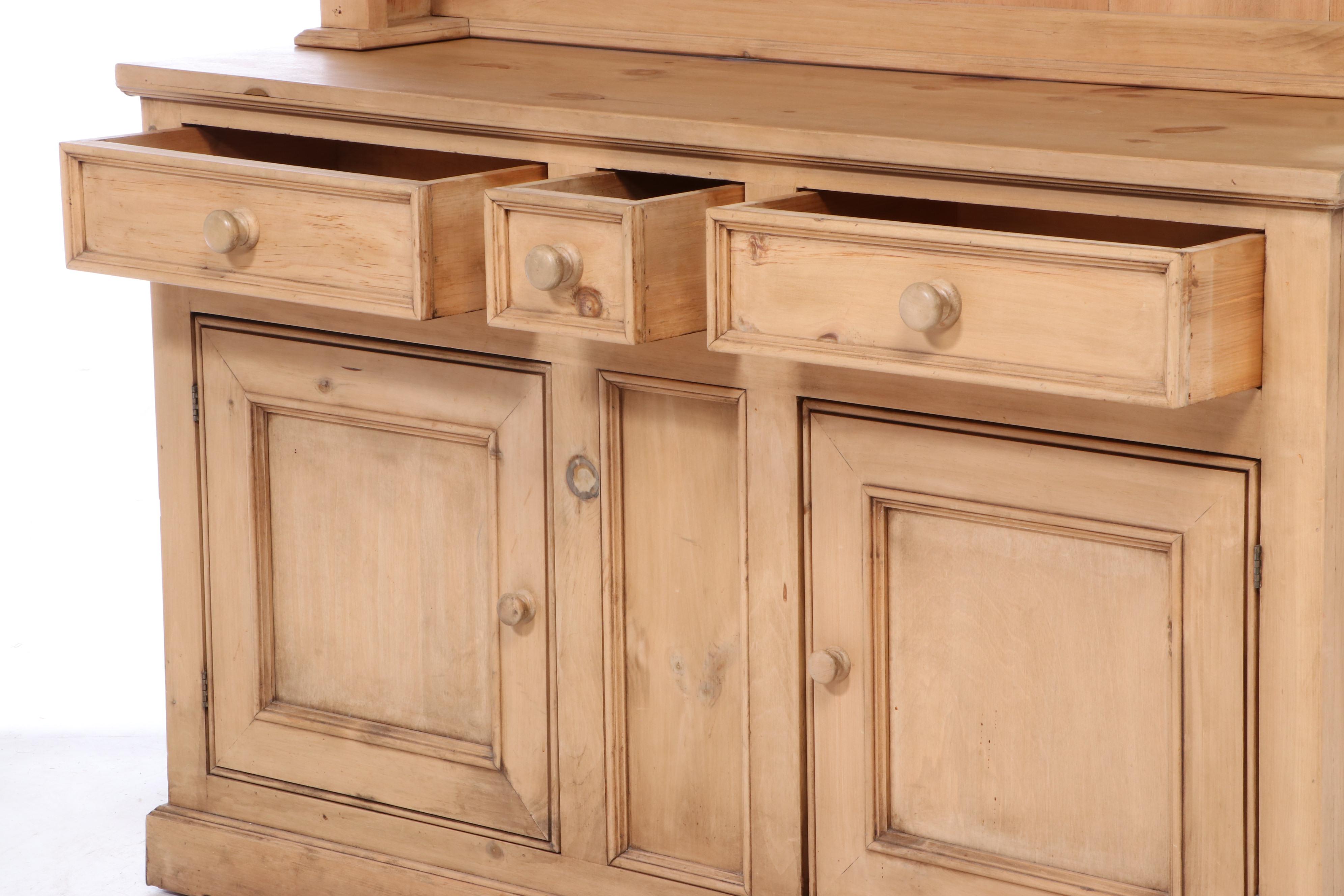 British Traditions Inc. Pine Two-Piece Dresser