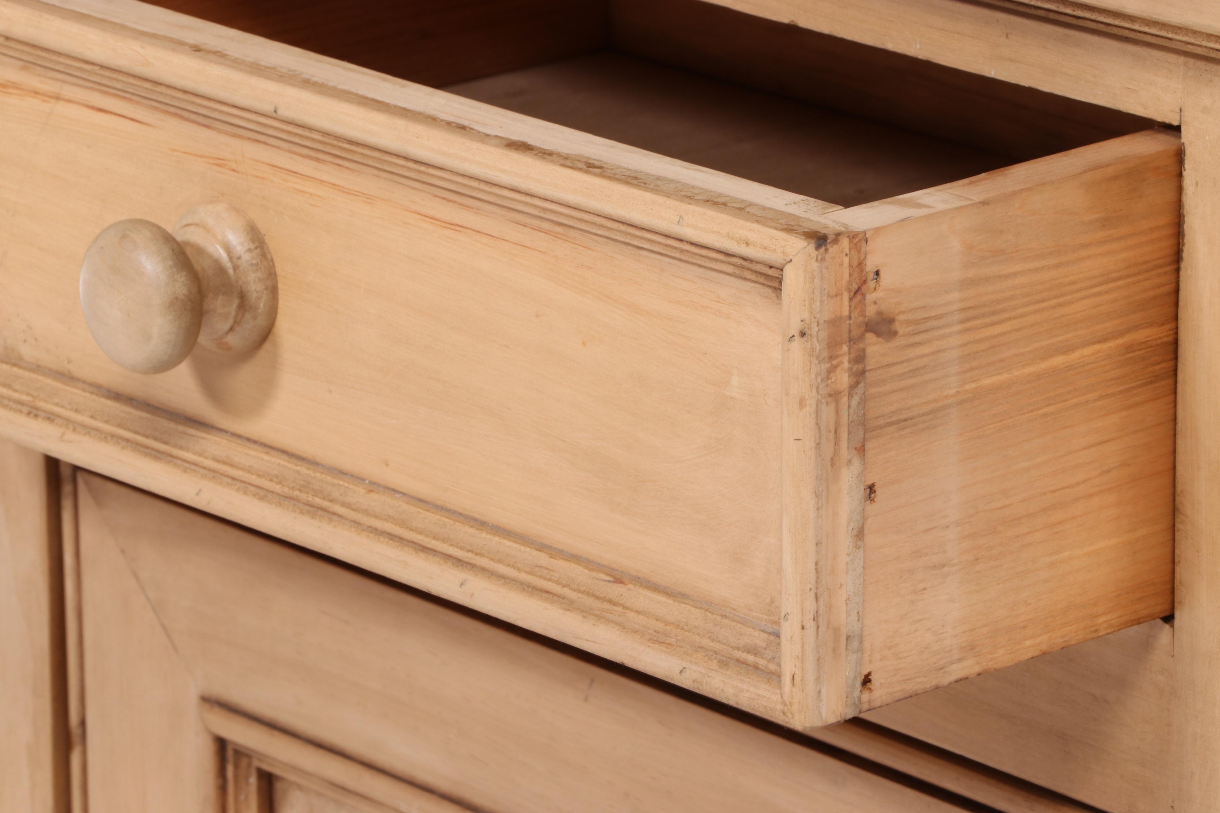 British Traditions Inc. Pine Two-Piece Dresser