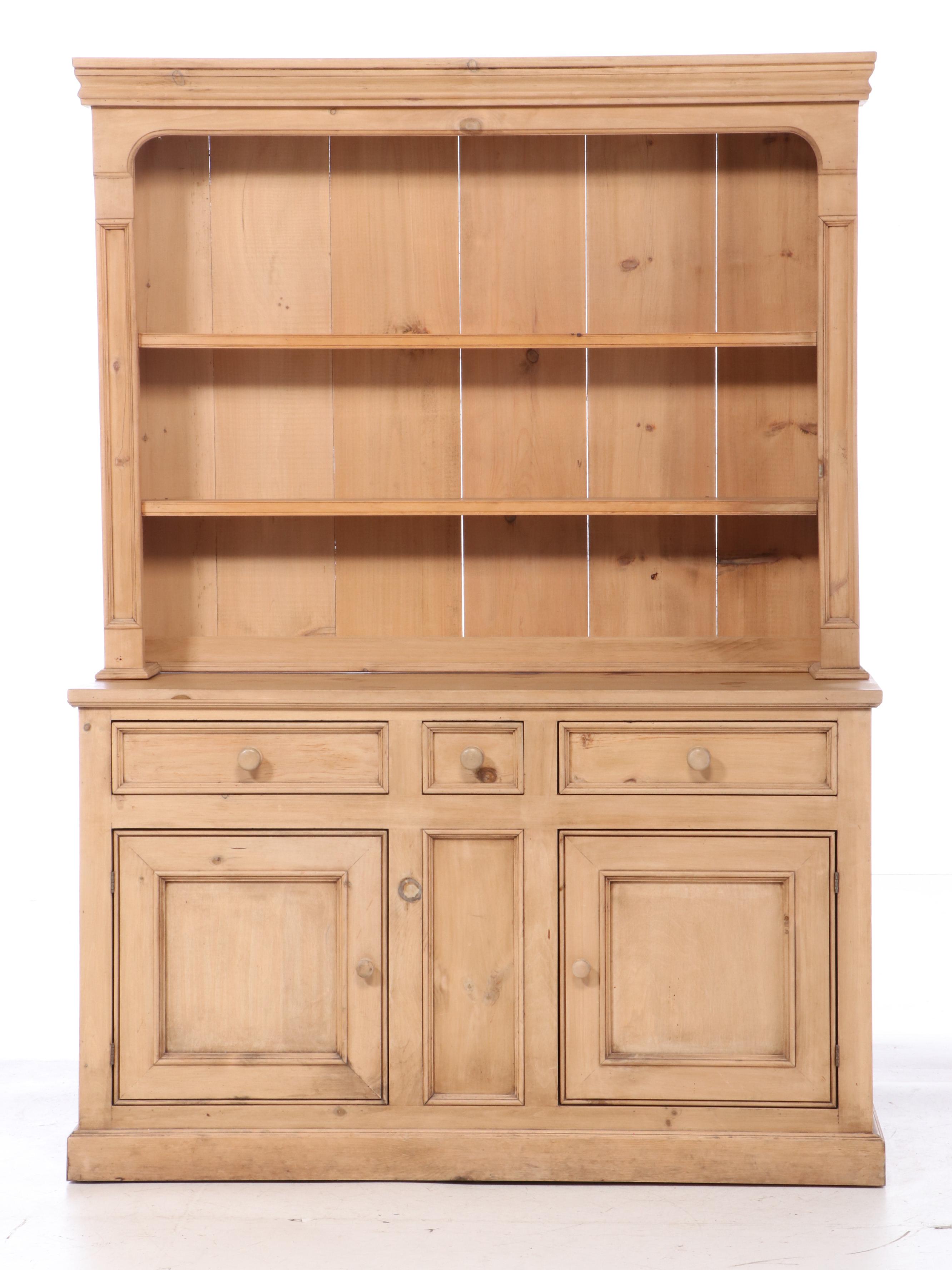 British Traditions Inc. Pine Two-Piece Dresser