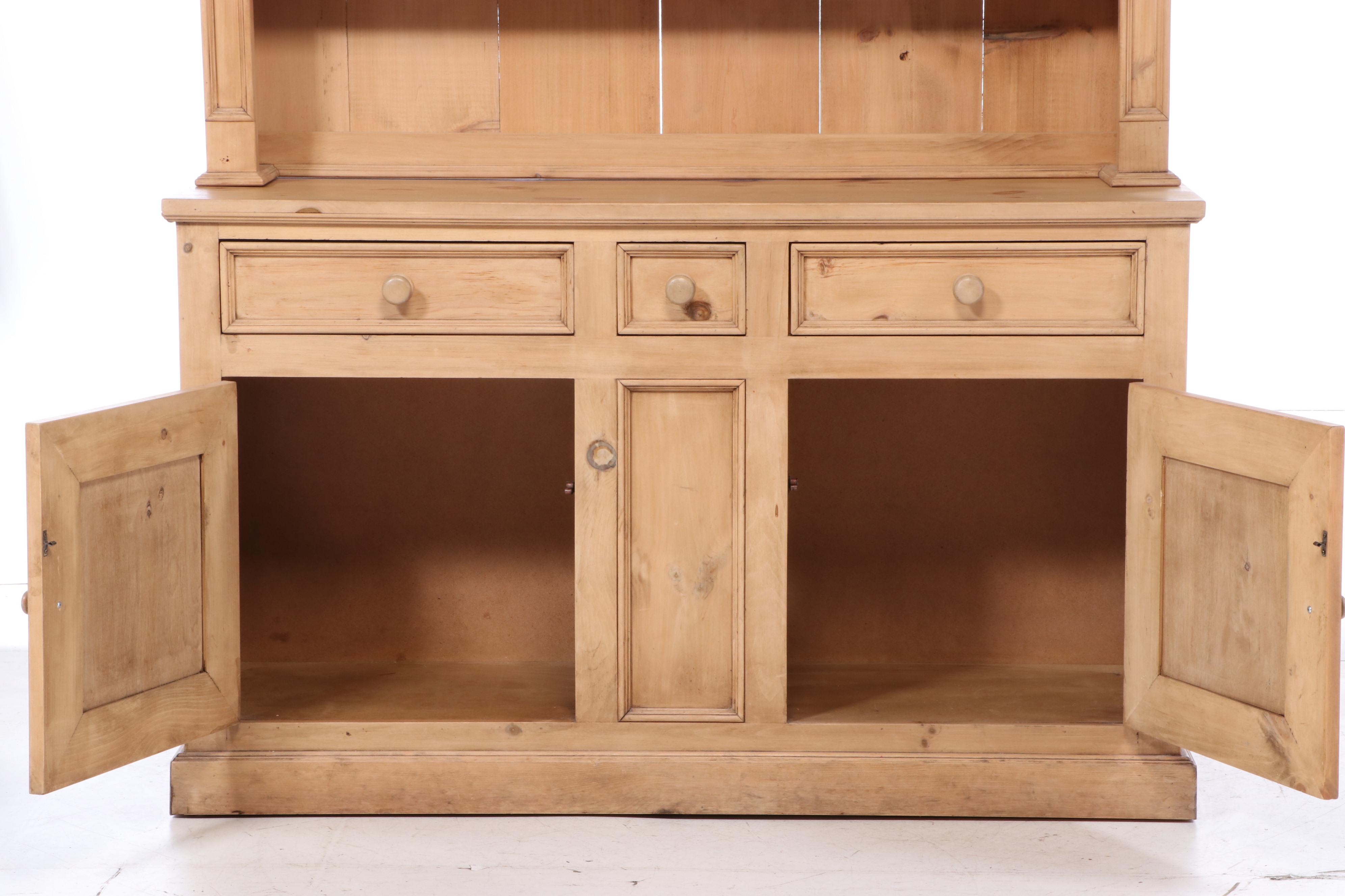 British Traditions Inc. Pine Two-Piece Dresser