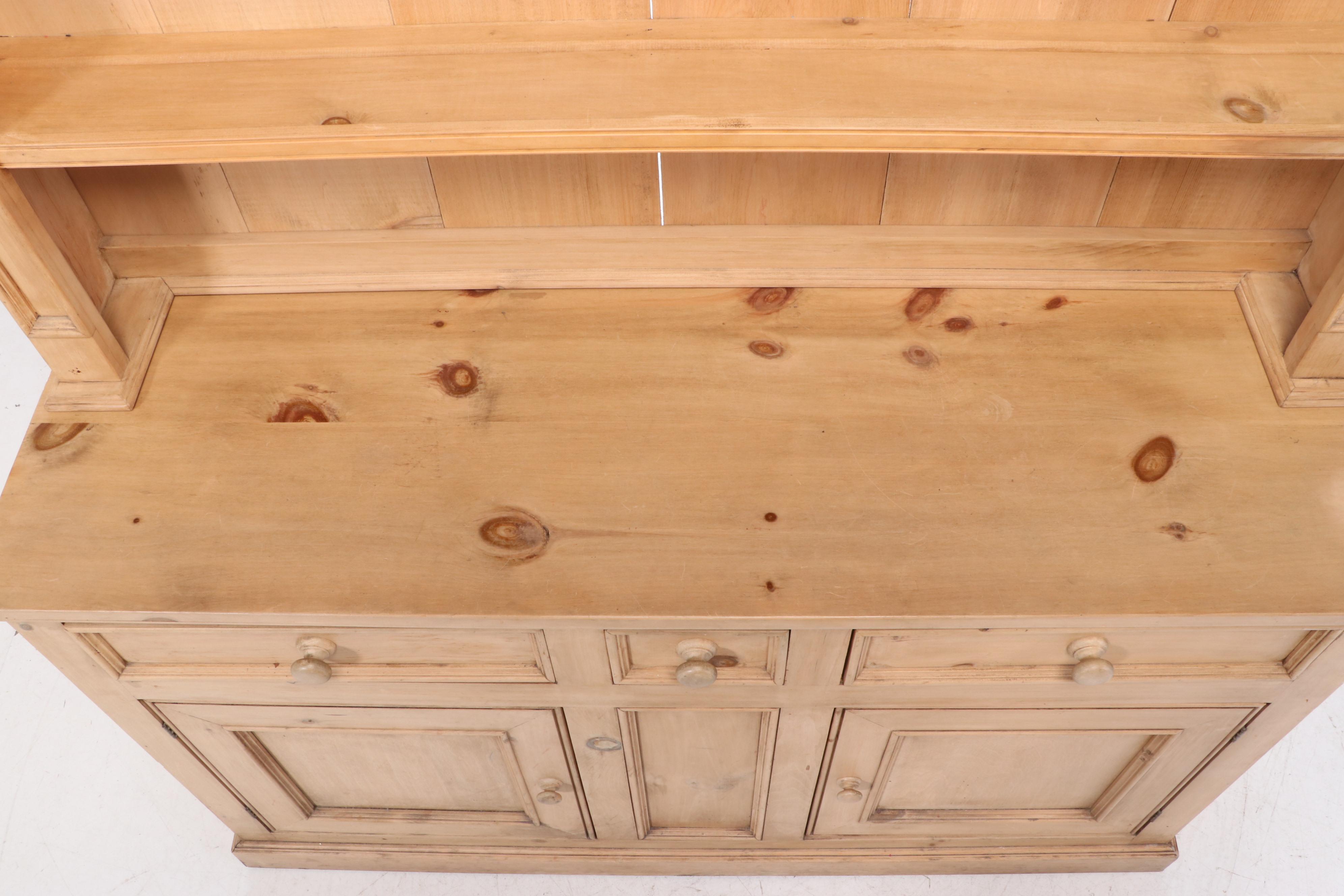 British Traditions Inc. Pine Two-Piece Dresser