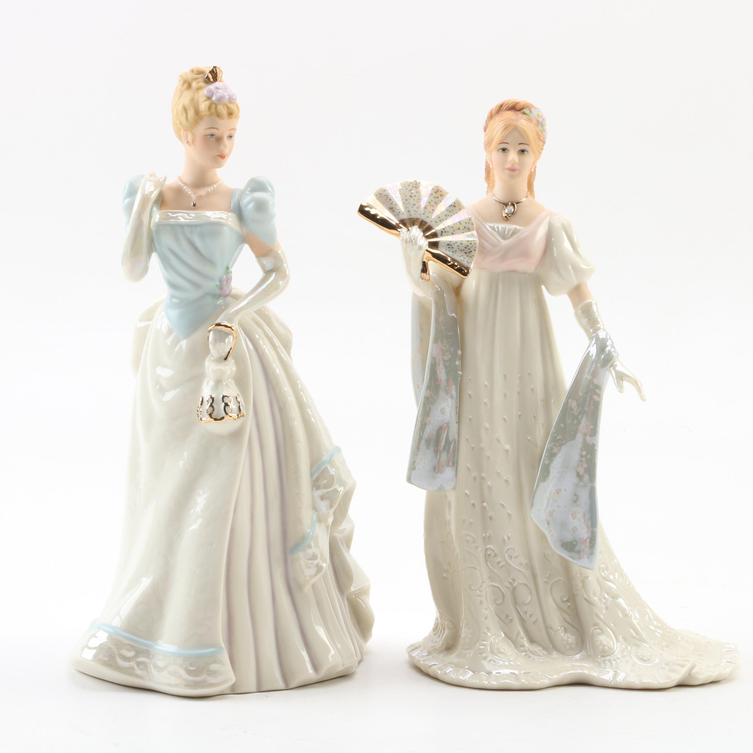 Lenox "Opening Night" and "Gala at the White House" Bone China Figurines