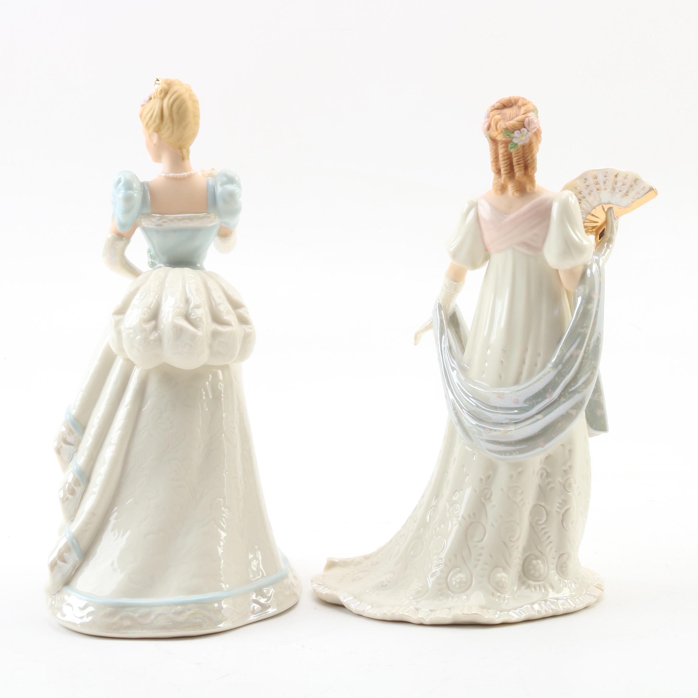 Lenox "Opening Night" and "Gala at the White House" Bone China Figurines