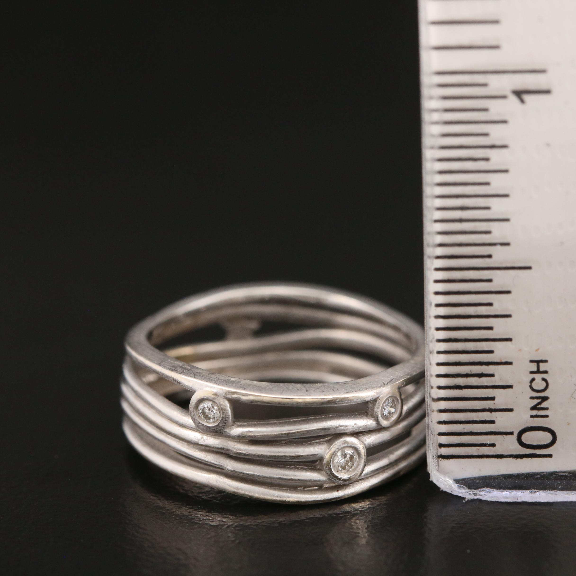 18K Diamond "Star Dust" Band