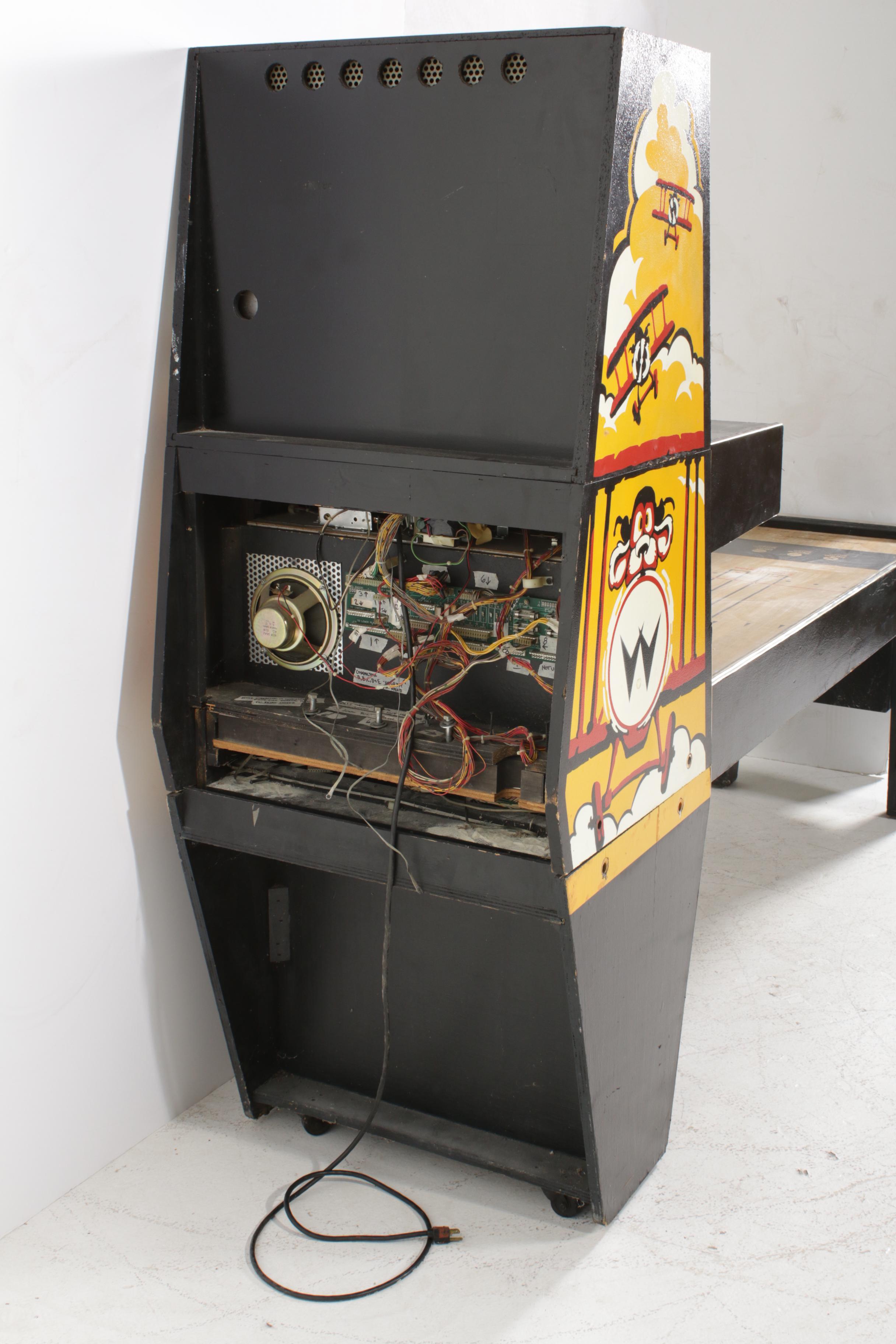 "Top Dawg" Shuffle Board Bowling Arcade Machine