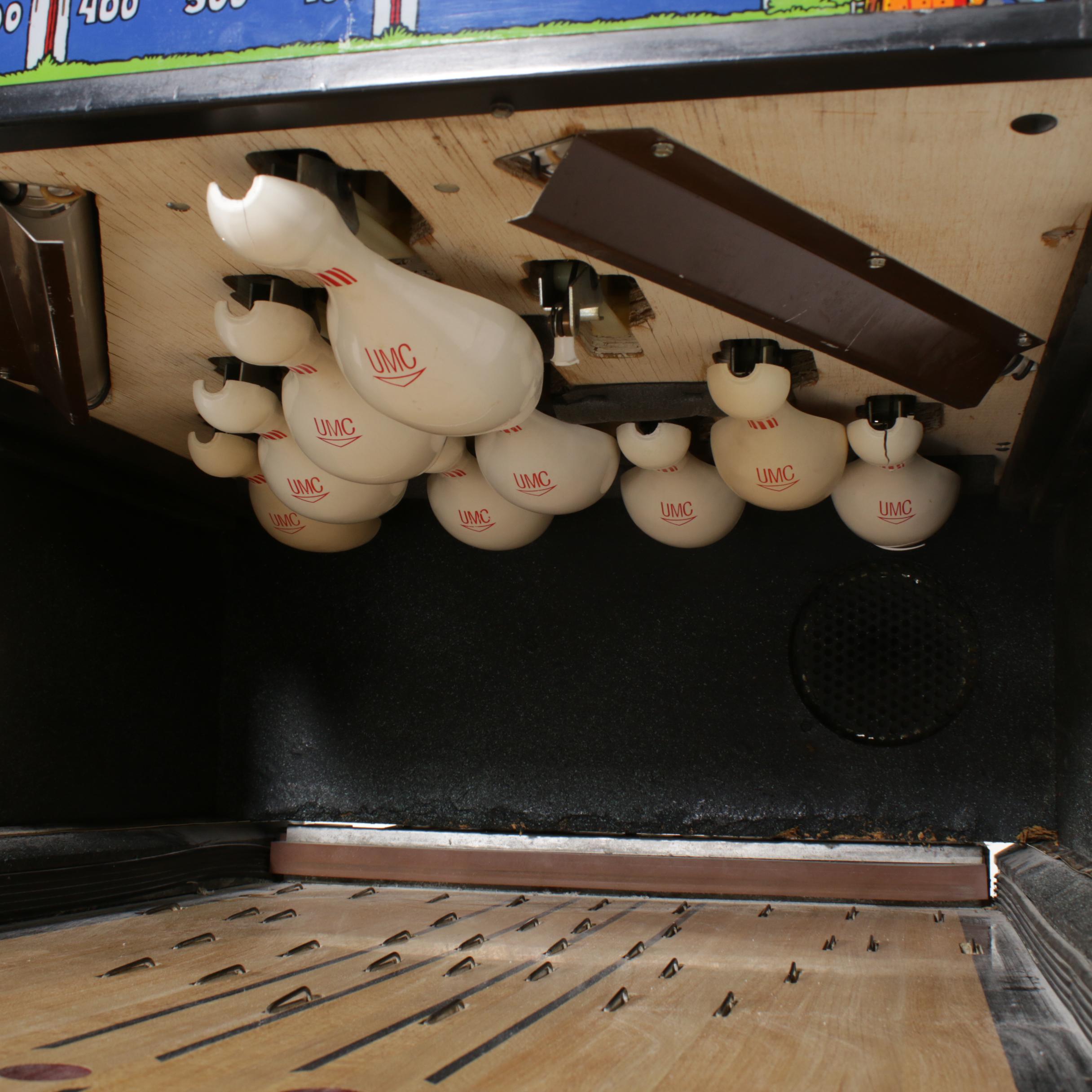 "Top Dawg" Shuffle Board Bowling Arcade Machine