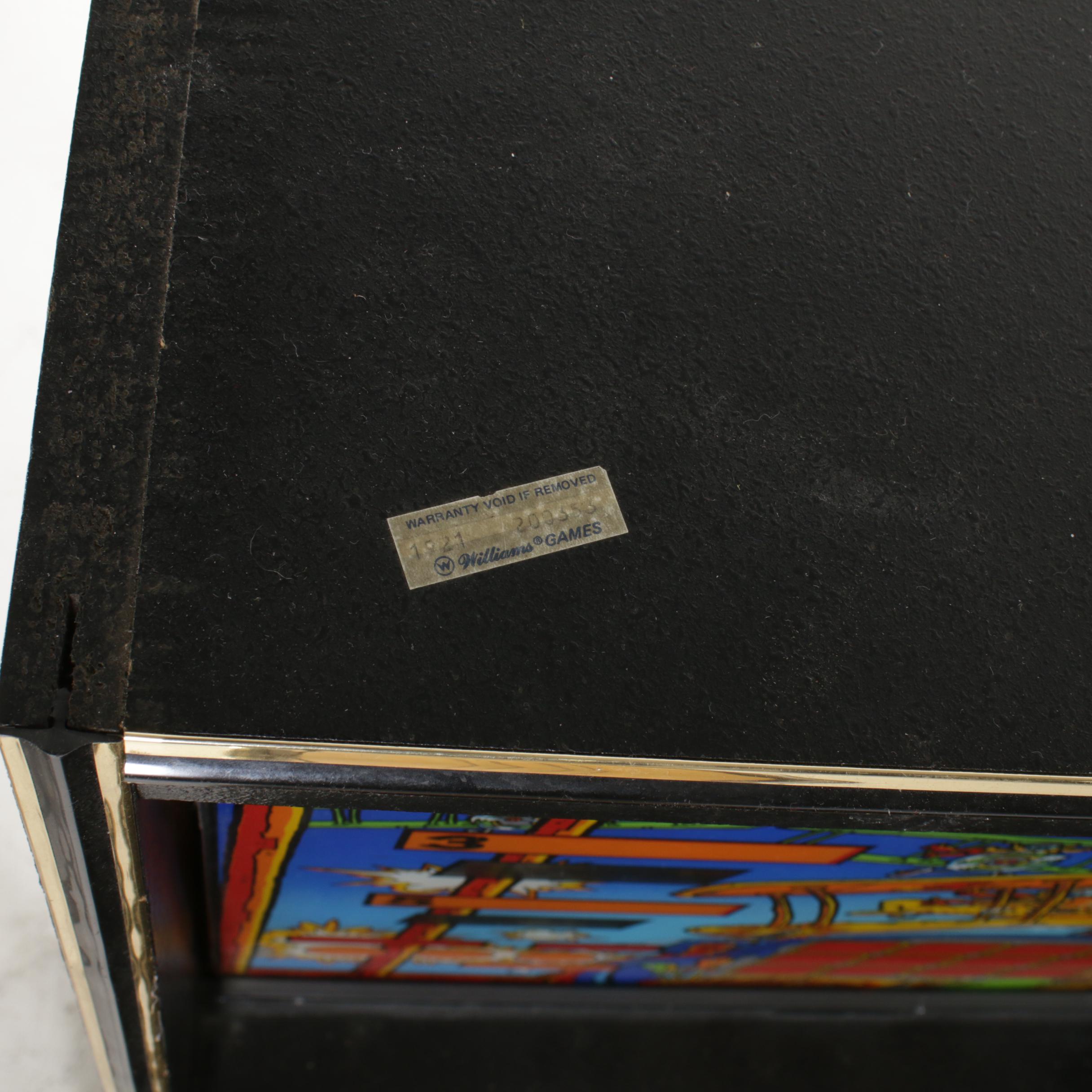 "Top Dawg" Shuffle Board Bowling Arcade Machine