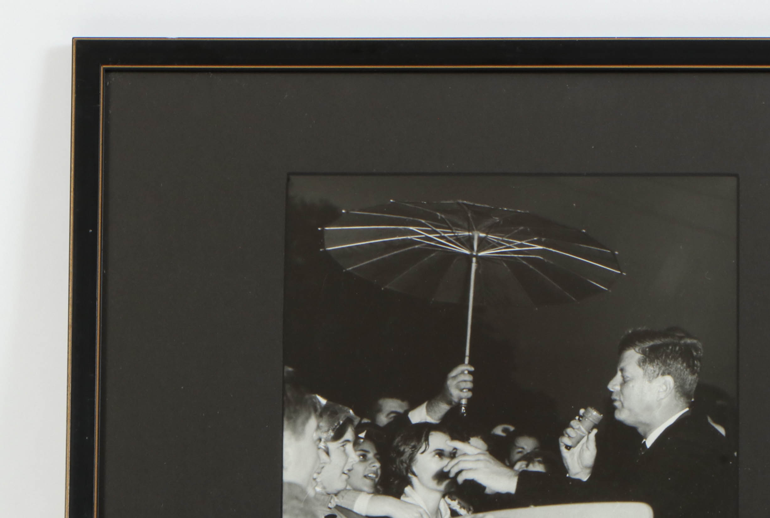 Sam Weinstein Silver Gelatin of Senator John F. Kennedy