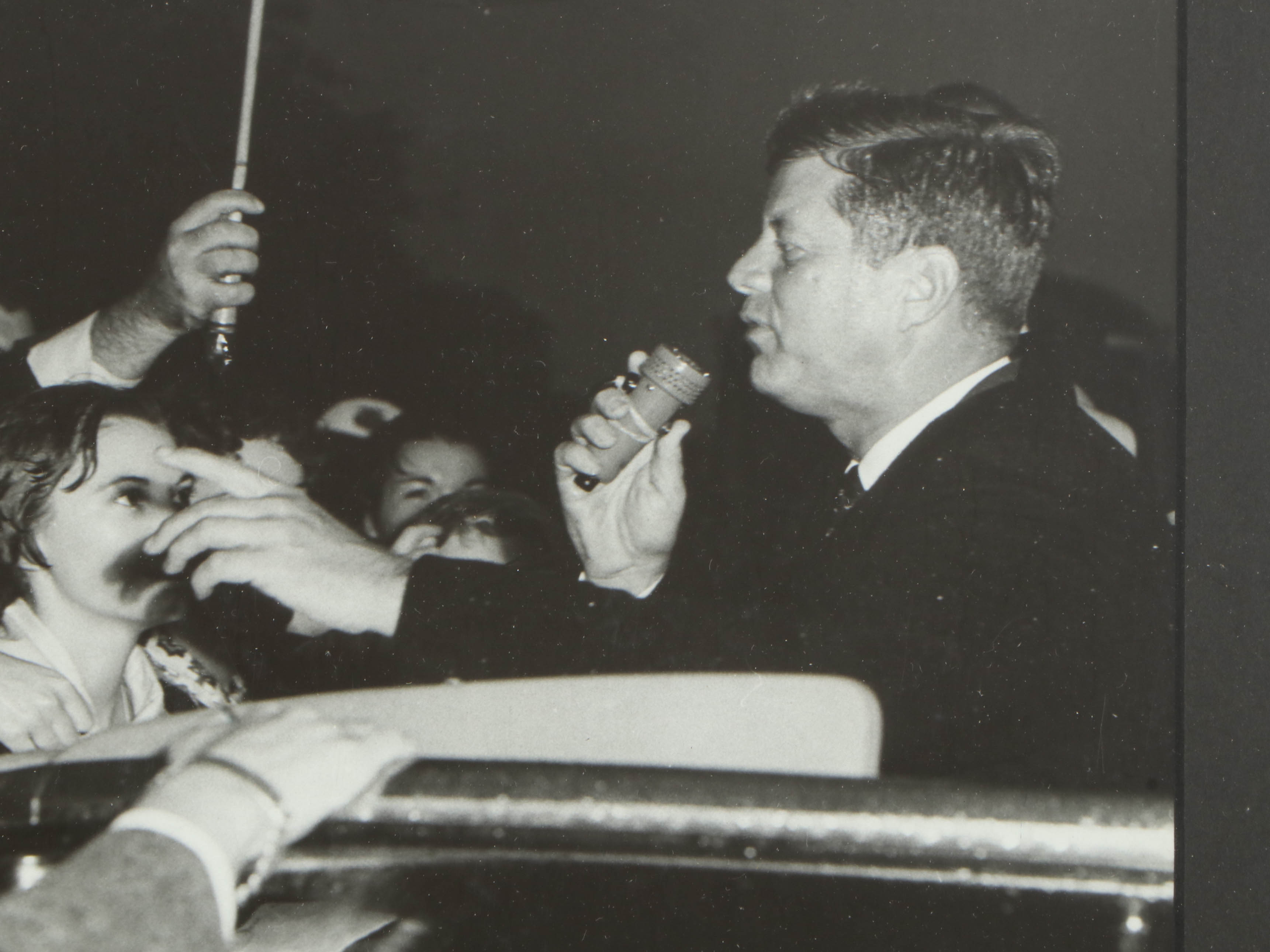 Sam Weinstein Silver Gelatin of Senator John F. Kennedy