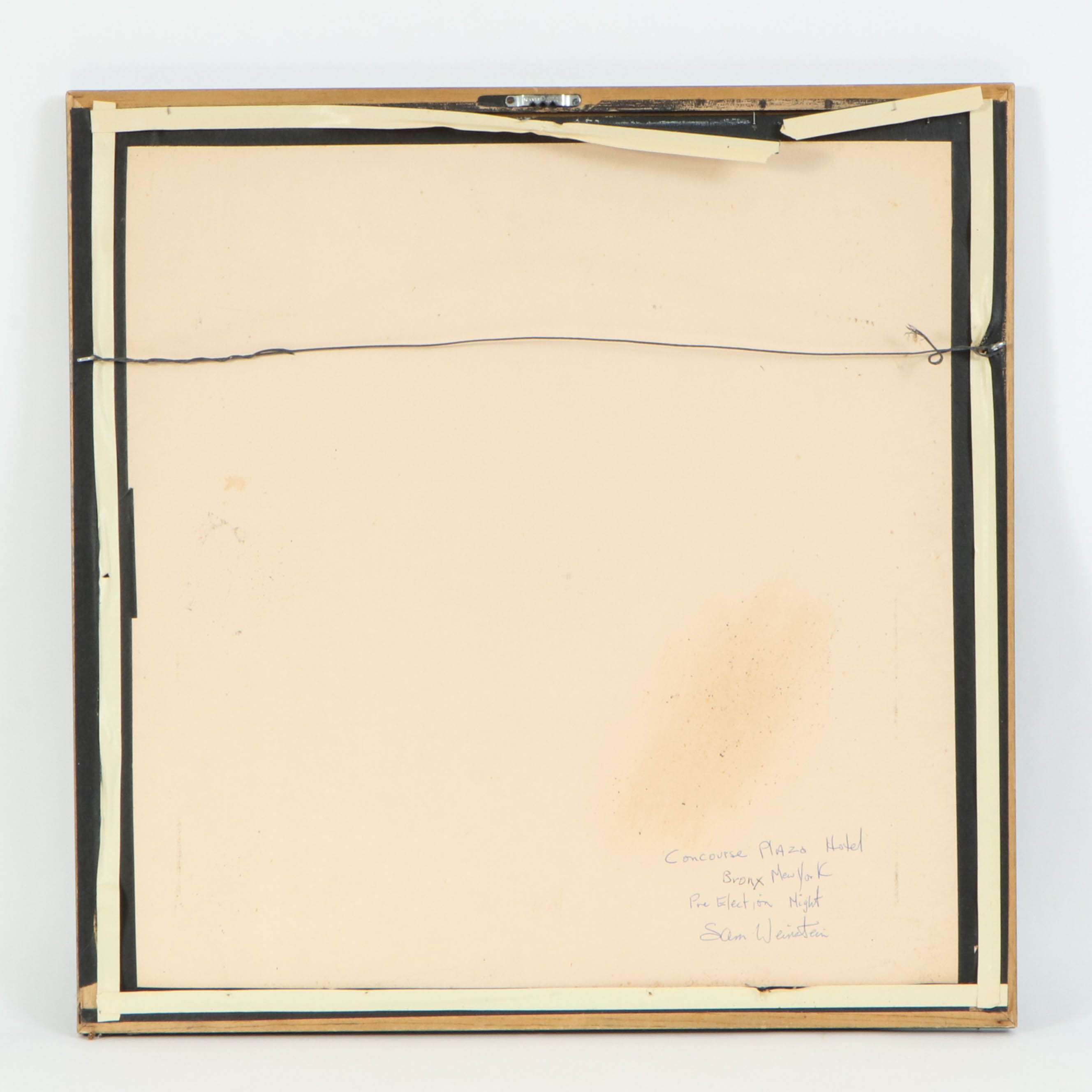 Sam Weinstein Silver Gelatin of Senator John F. Kennedy