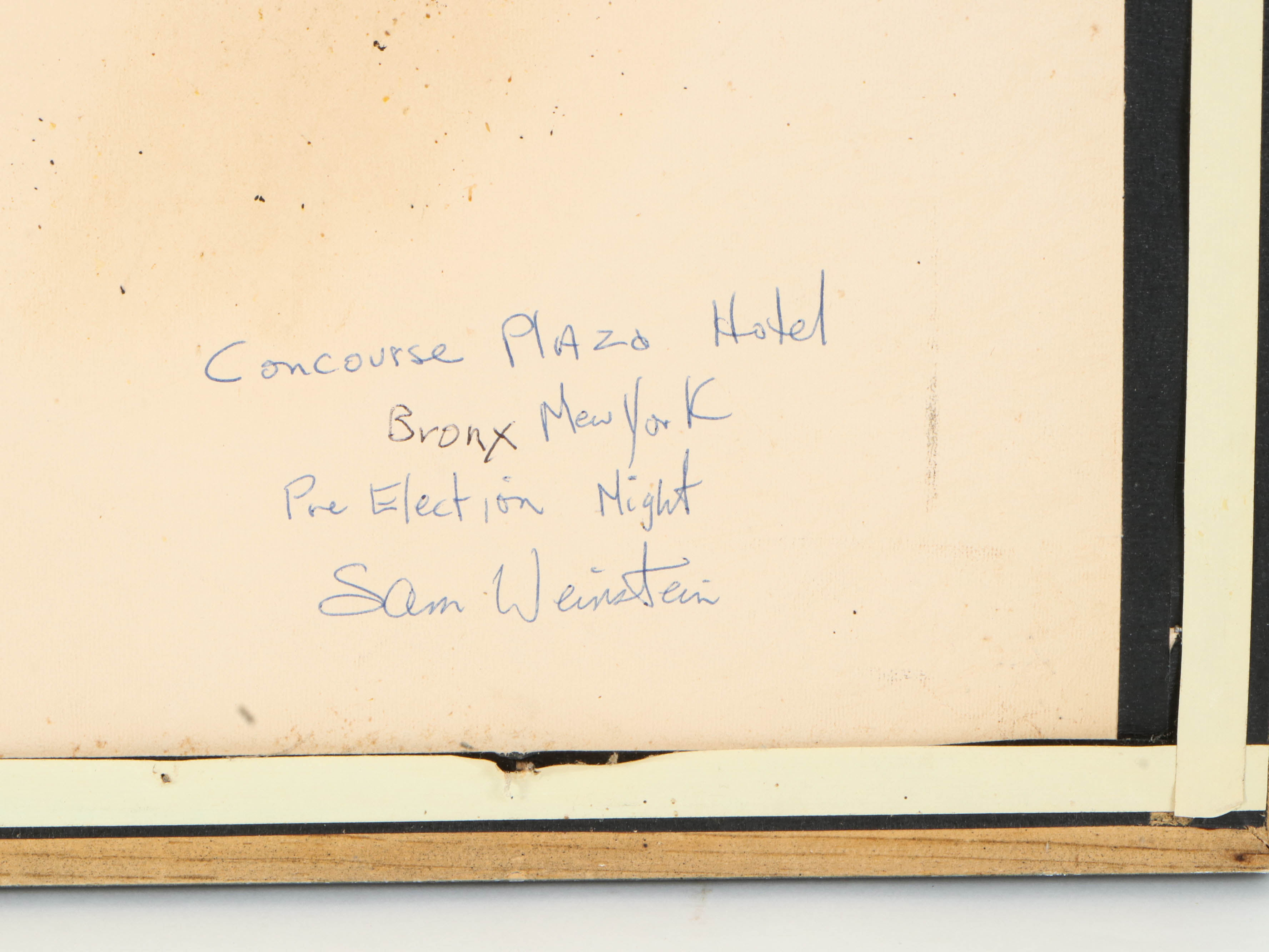 Sam Weinstein Silver Gelatin of Senator John F. Kennedy