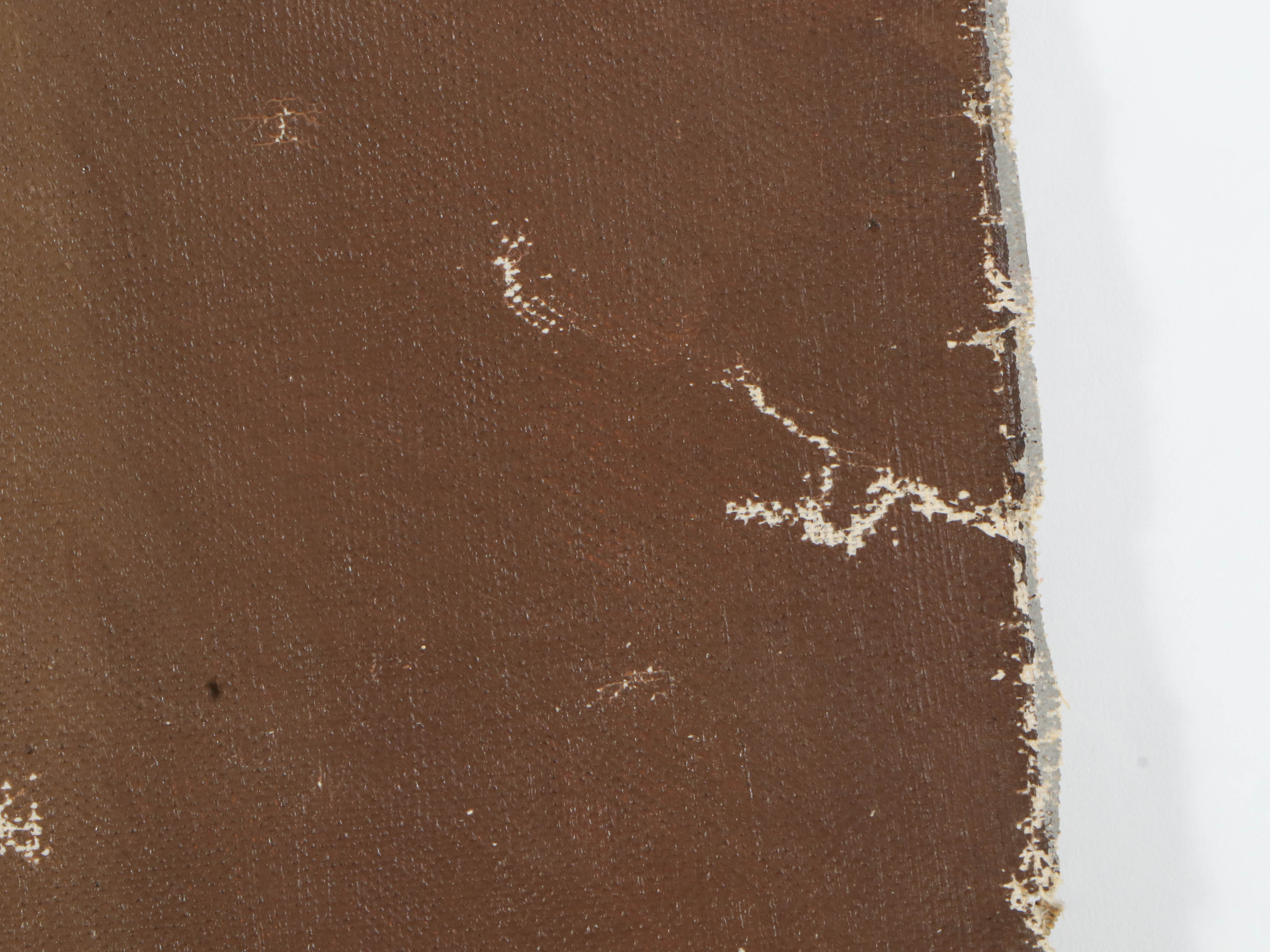 Richard B. Coe Oil Painting of Seated Female Nude, Mid-20th Century