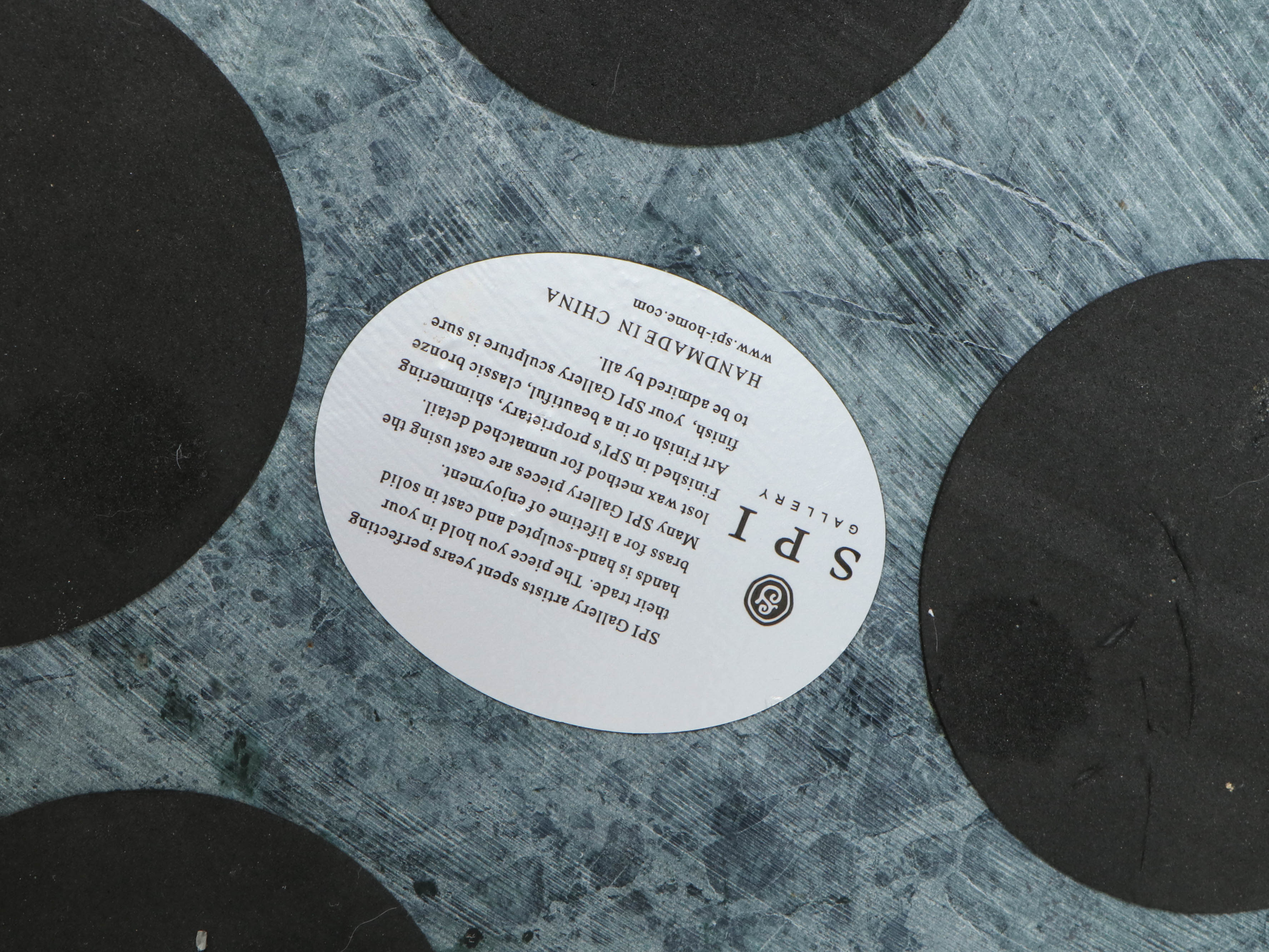 SPI Gallery Bronze Sculpture of Mermaid and Dolphin