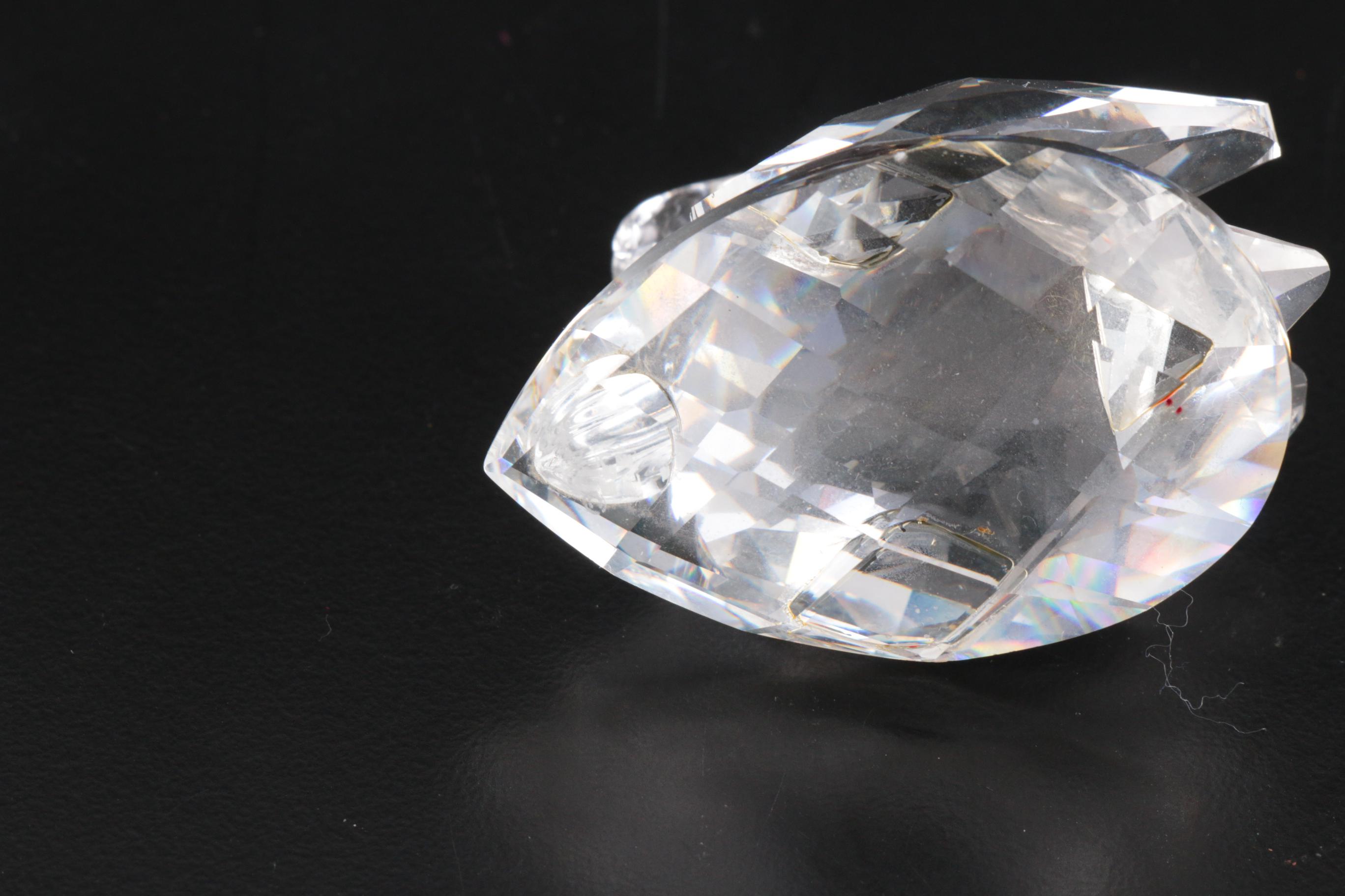 Goebel and Other Crystal and Glass Paperweights and Figurines