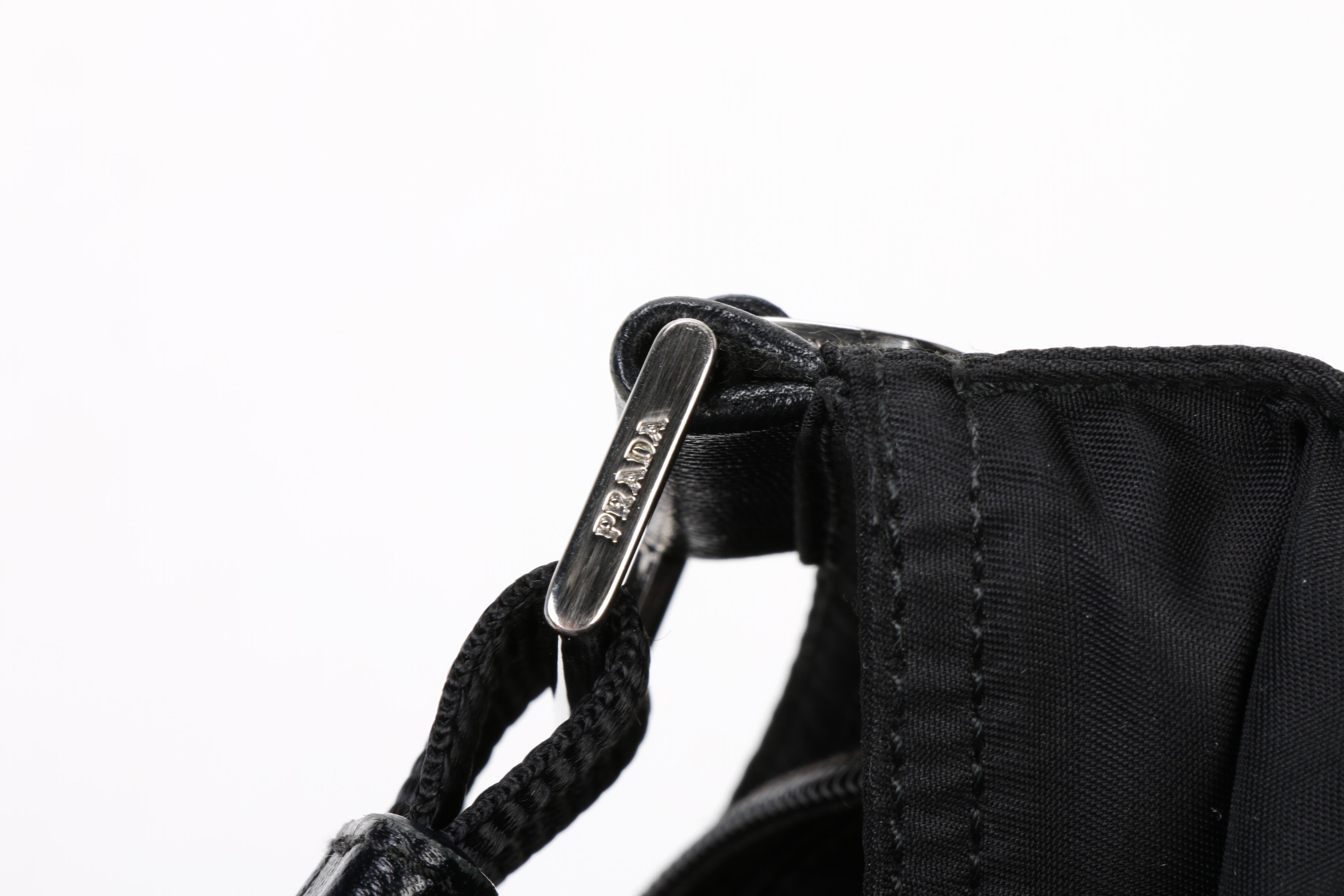 Prada Crossbody Bag in Black Tessuto Nylon