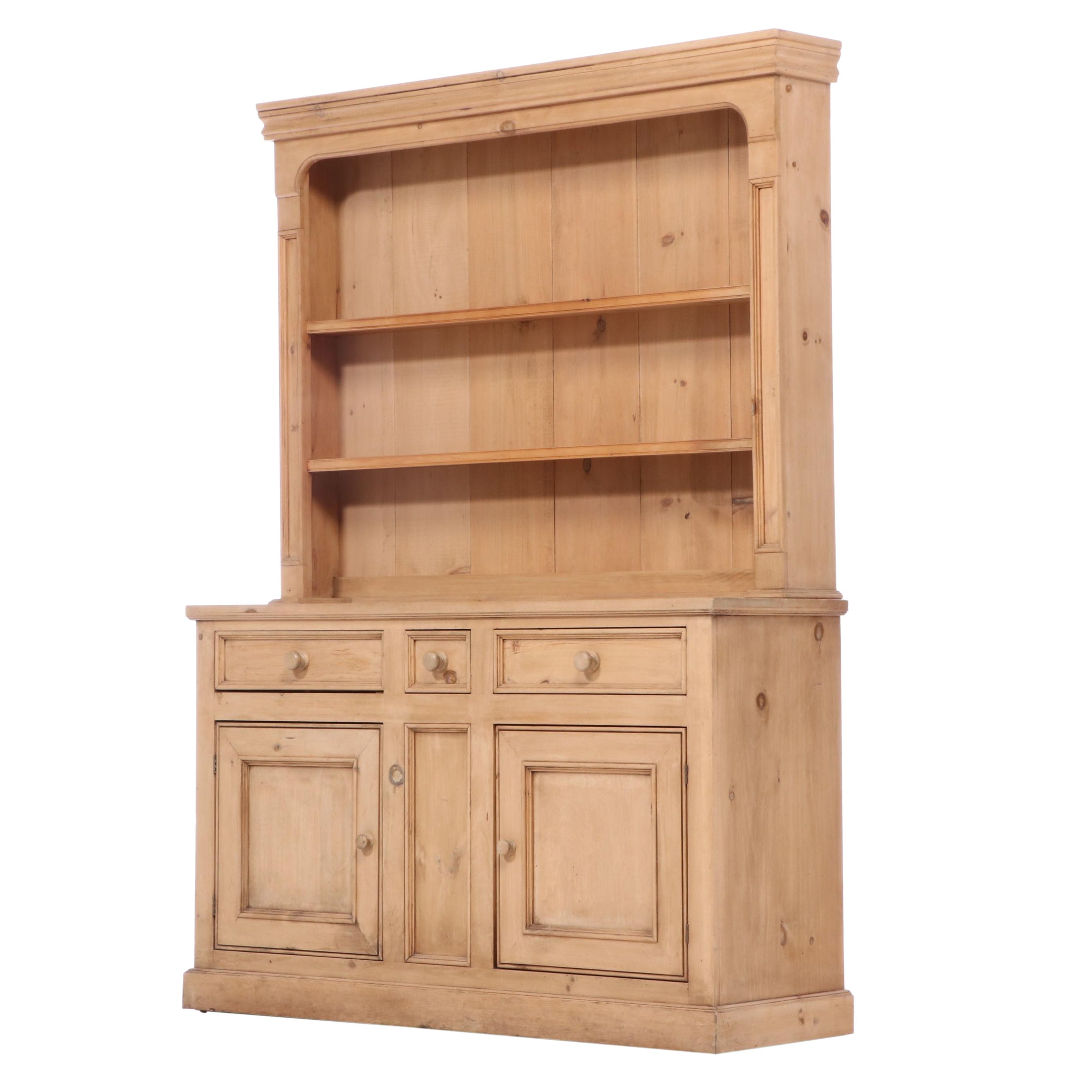 British Traditions Inc. Pine Two-Piece Dresser