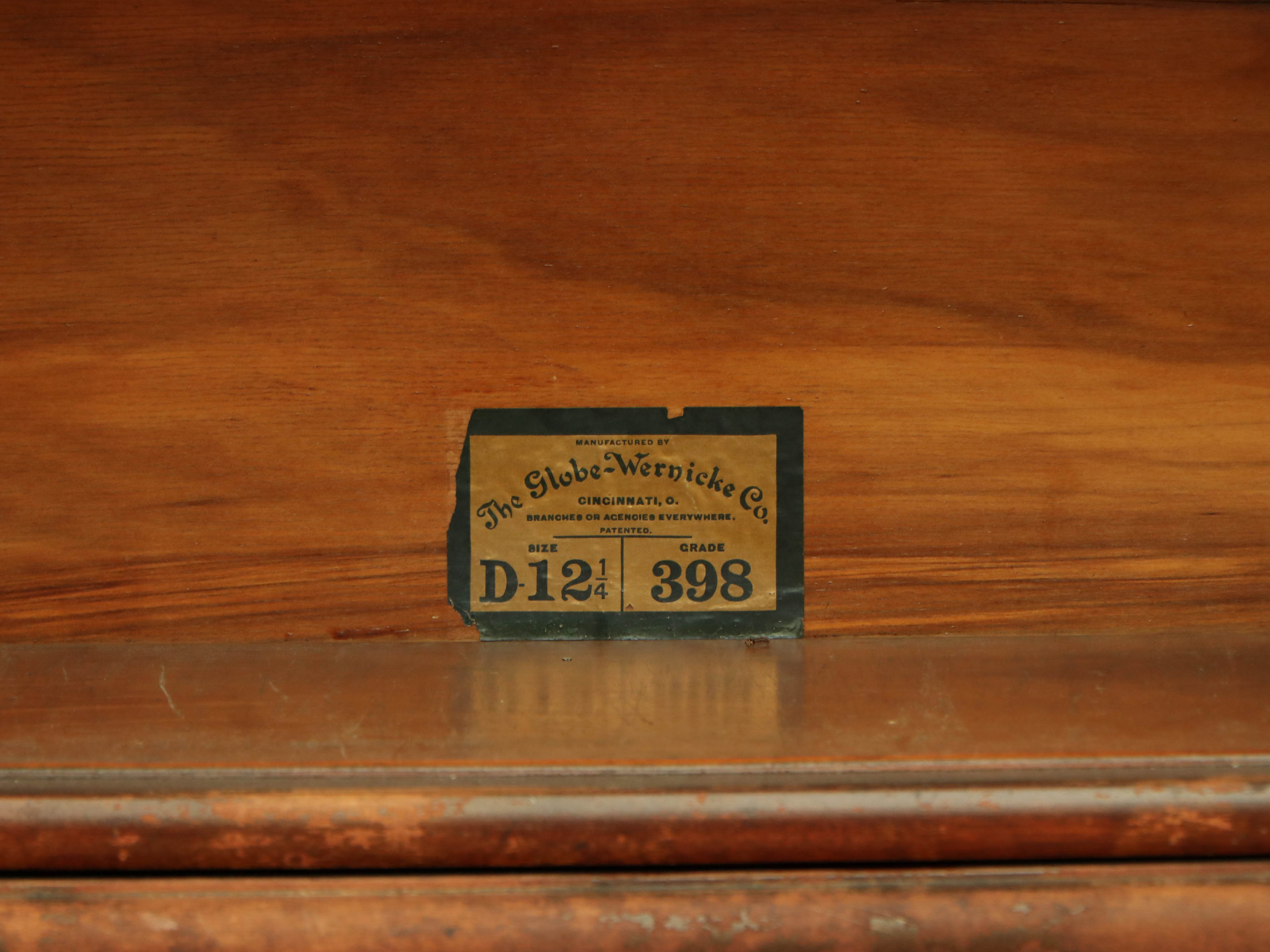 Globe-Wernicke Barrister's Bookcase with Drawer Base, Early 20th C.