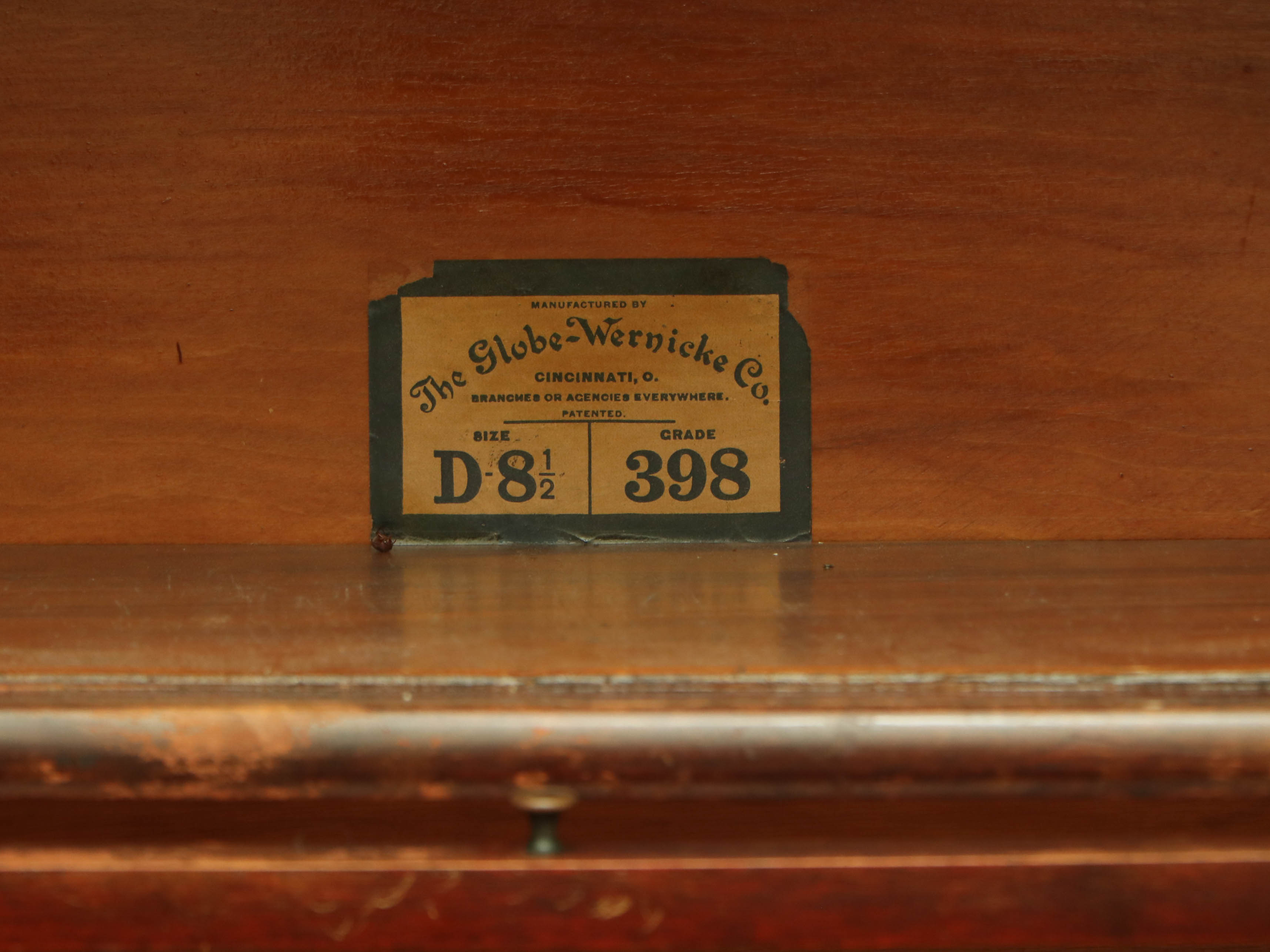 Globe-Wernicke Barrister's Bookcase with Drawer Base, Early 20th C.