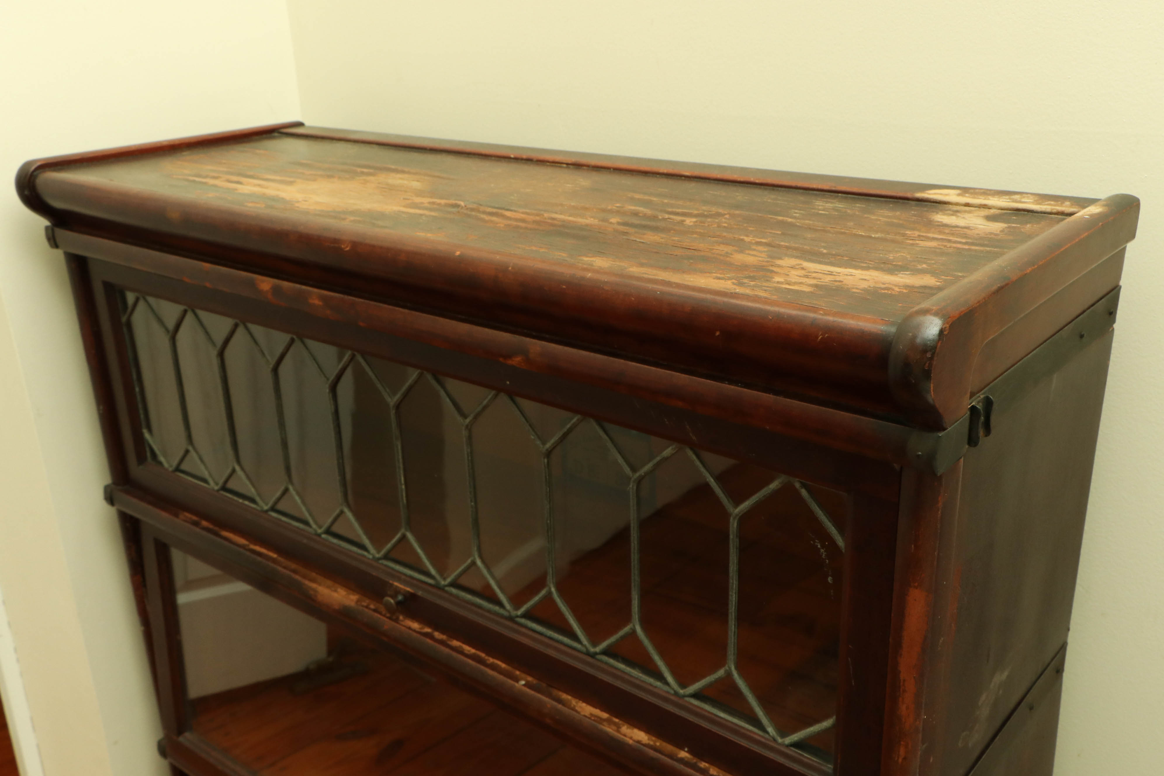 Globe-Wernicke Barrister's Bookcase with Drawer Base, Early 20th C.