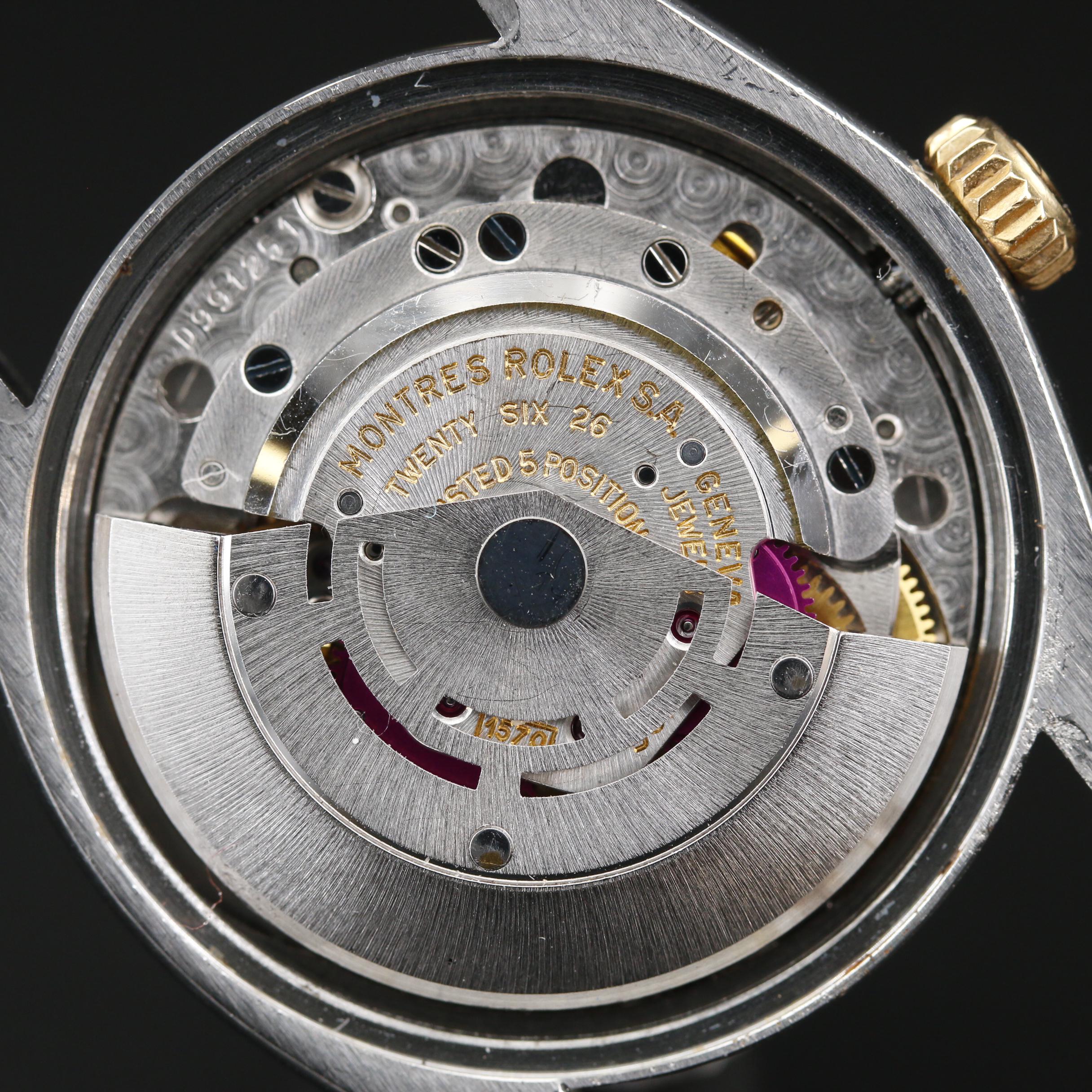 1976 Rolex Oyster Perpetual Date 14K and Stainless Steel Watch