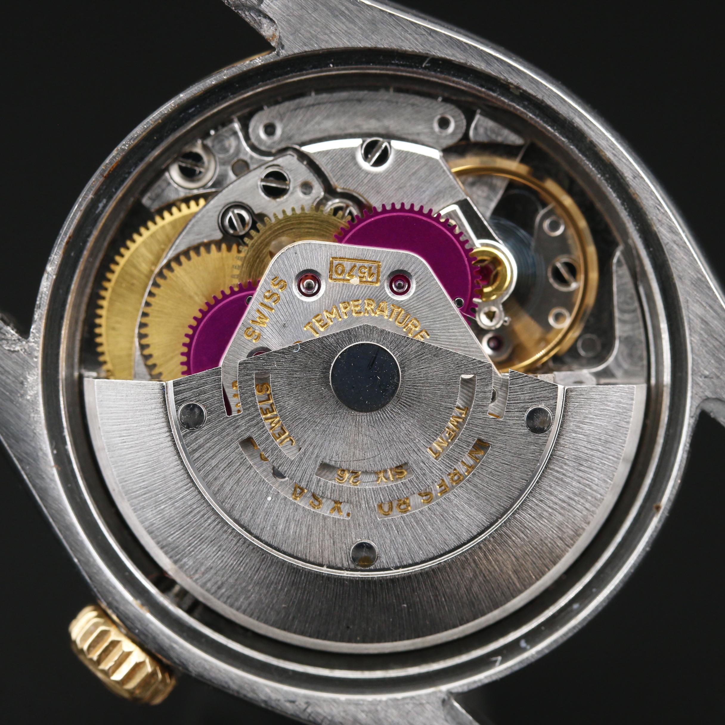 1976 Rolex Oyster Perpetual Date 14K and Stainless Steel Watch