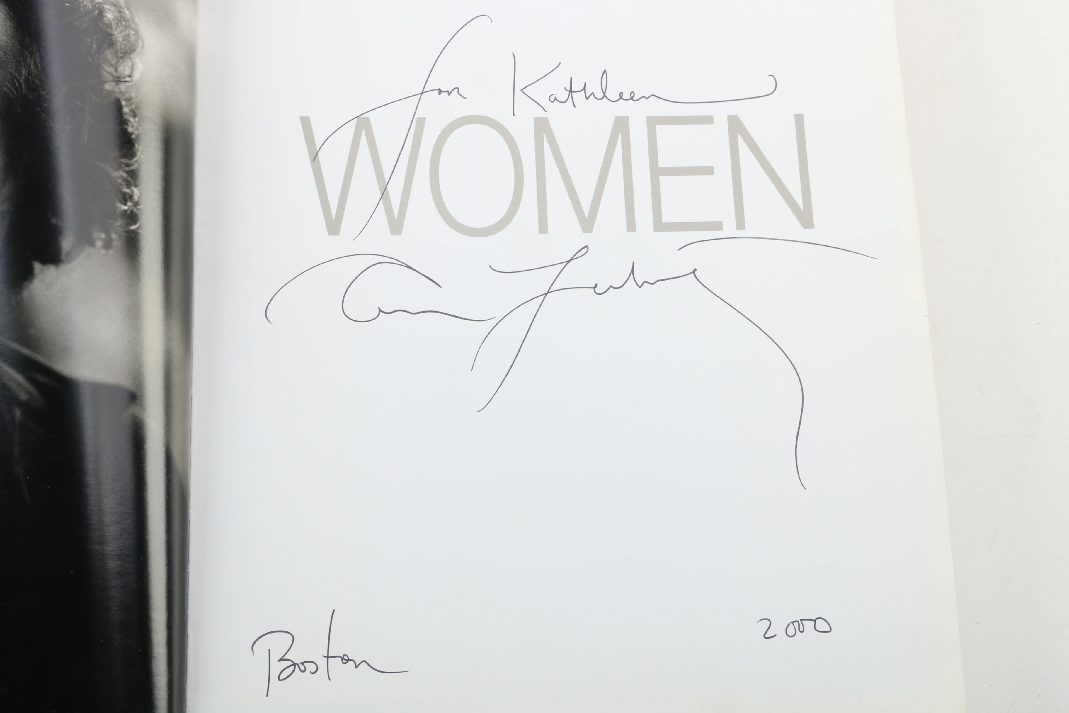 Annie Leibovitz Signed "Women" with First Printing "Photographs, 1970–1990"