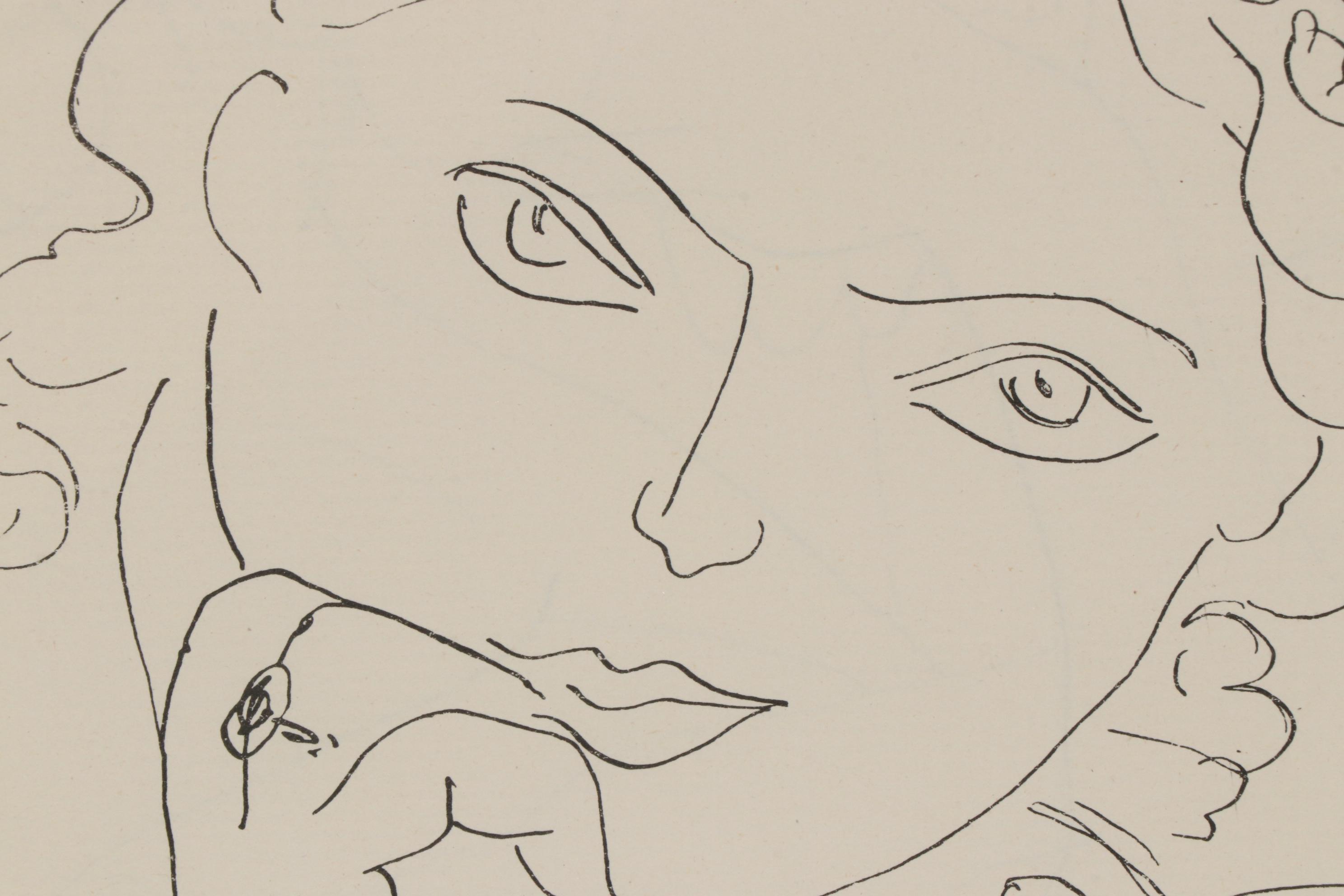 Henri Matisse Heliogravure Portrait for "Verve", 1937