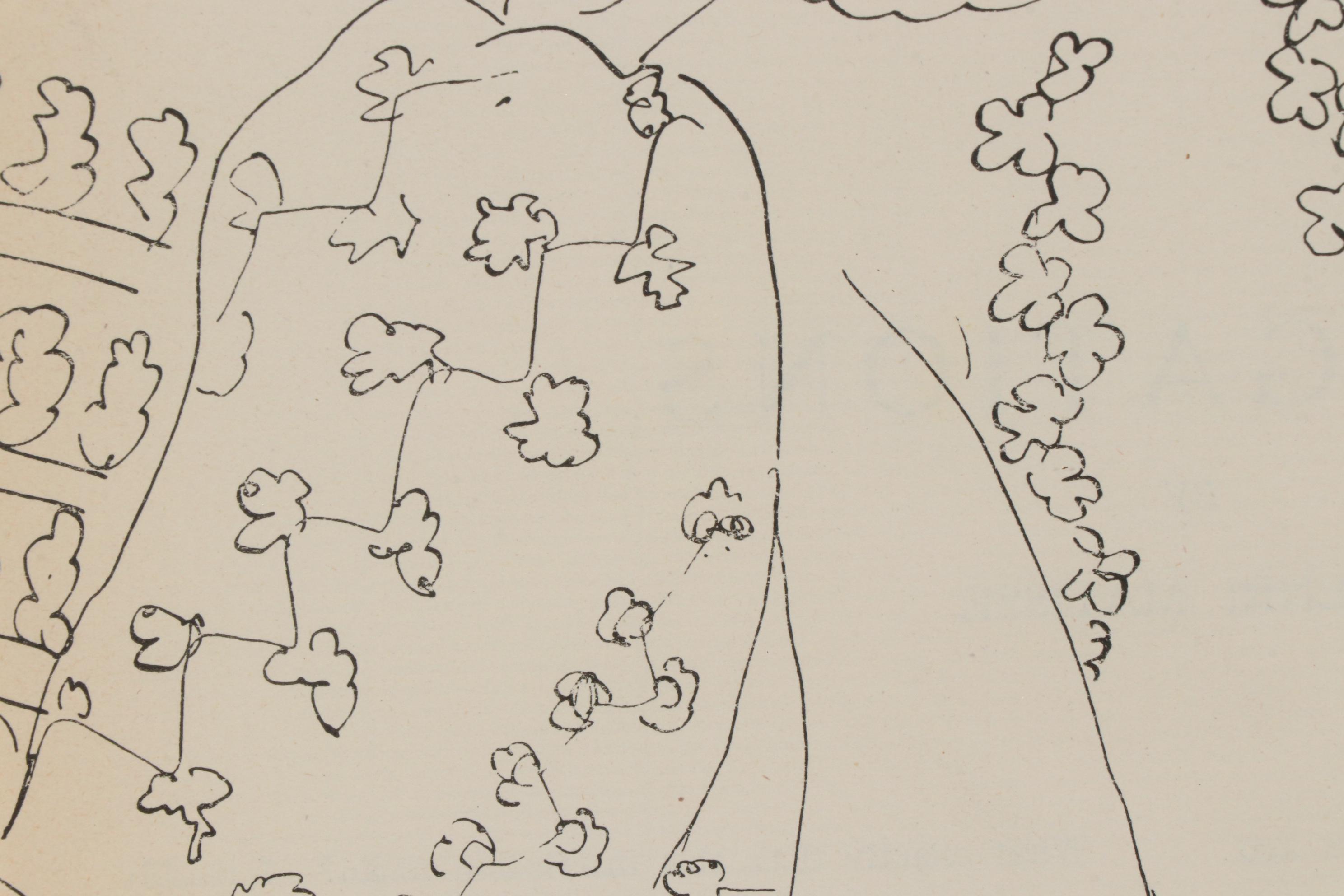 Henri Matisse Heliogravure Portrait for "Verve", 1937