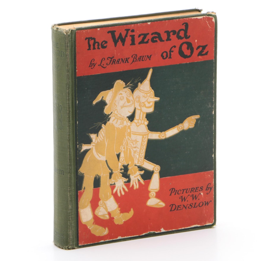 Early Printing "The New Wizard of Oz" by L. Frank Baum, Early 20th Century